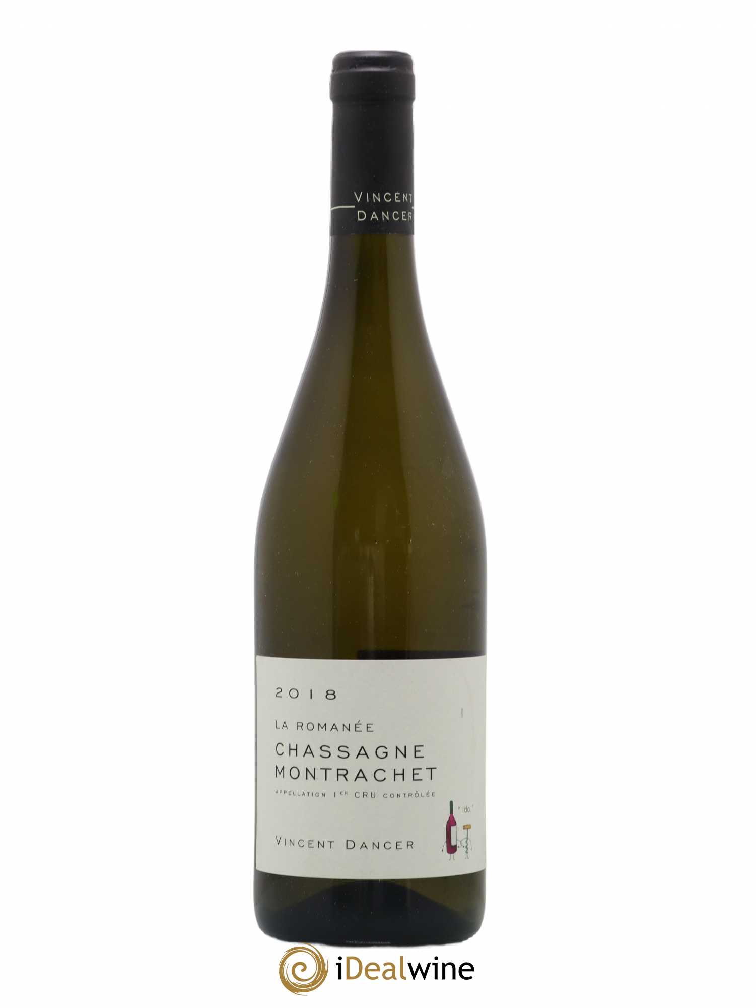 Chassagne-Montrachet 1er Cru La Romanée Vincent Dancer 2018 - Lot de 1 bouteille - 0