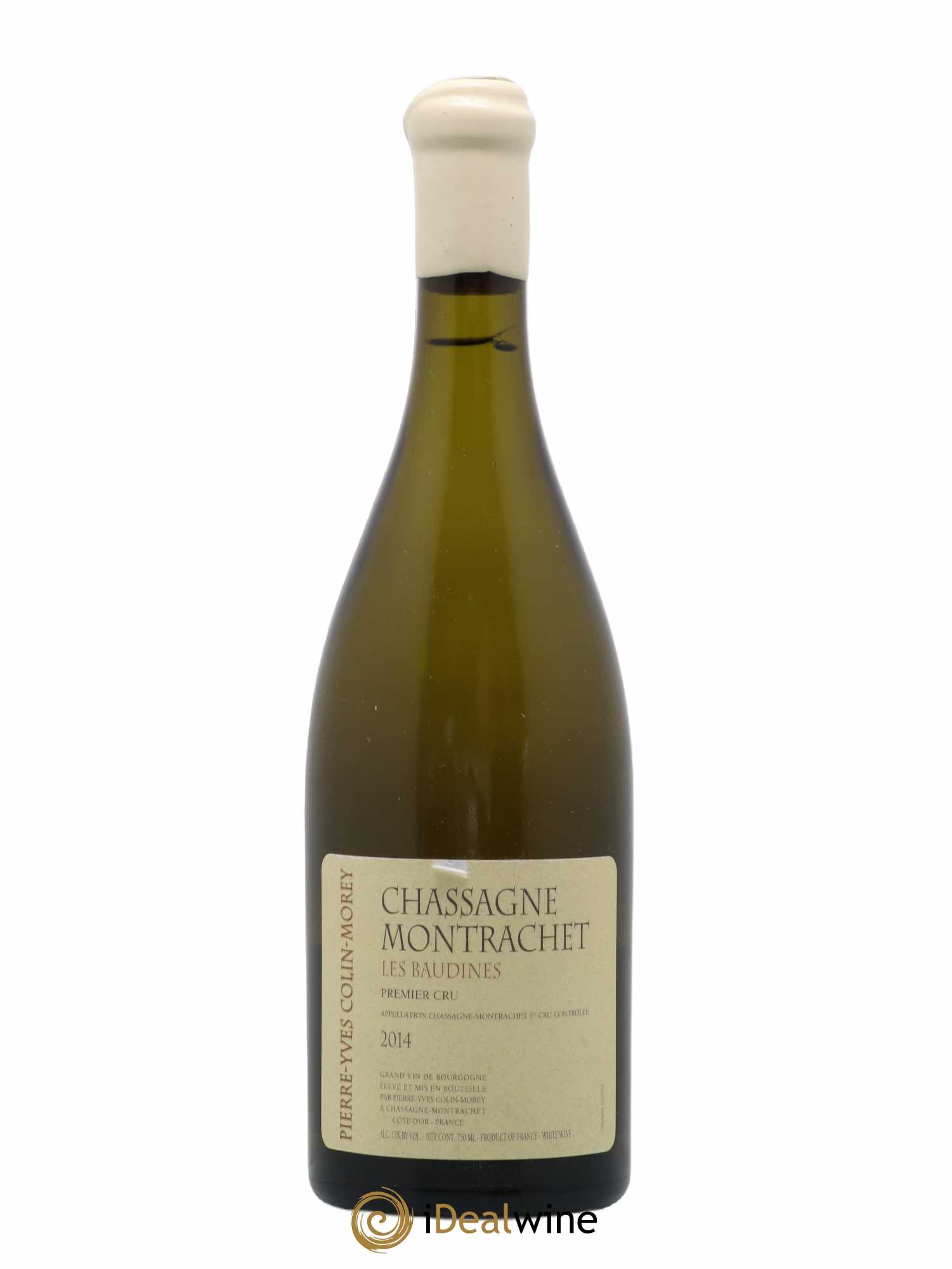 Chassagne-Montrachet 1er Cru Les Baudines Pierre-Yves Colin Morey 2014 - Lot de 1 bouteille - 0