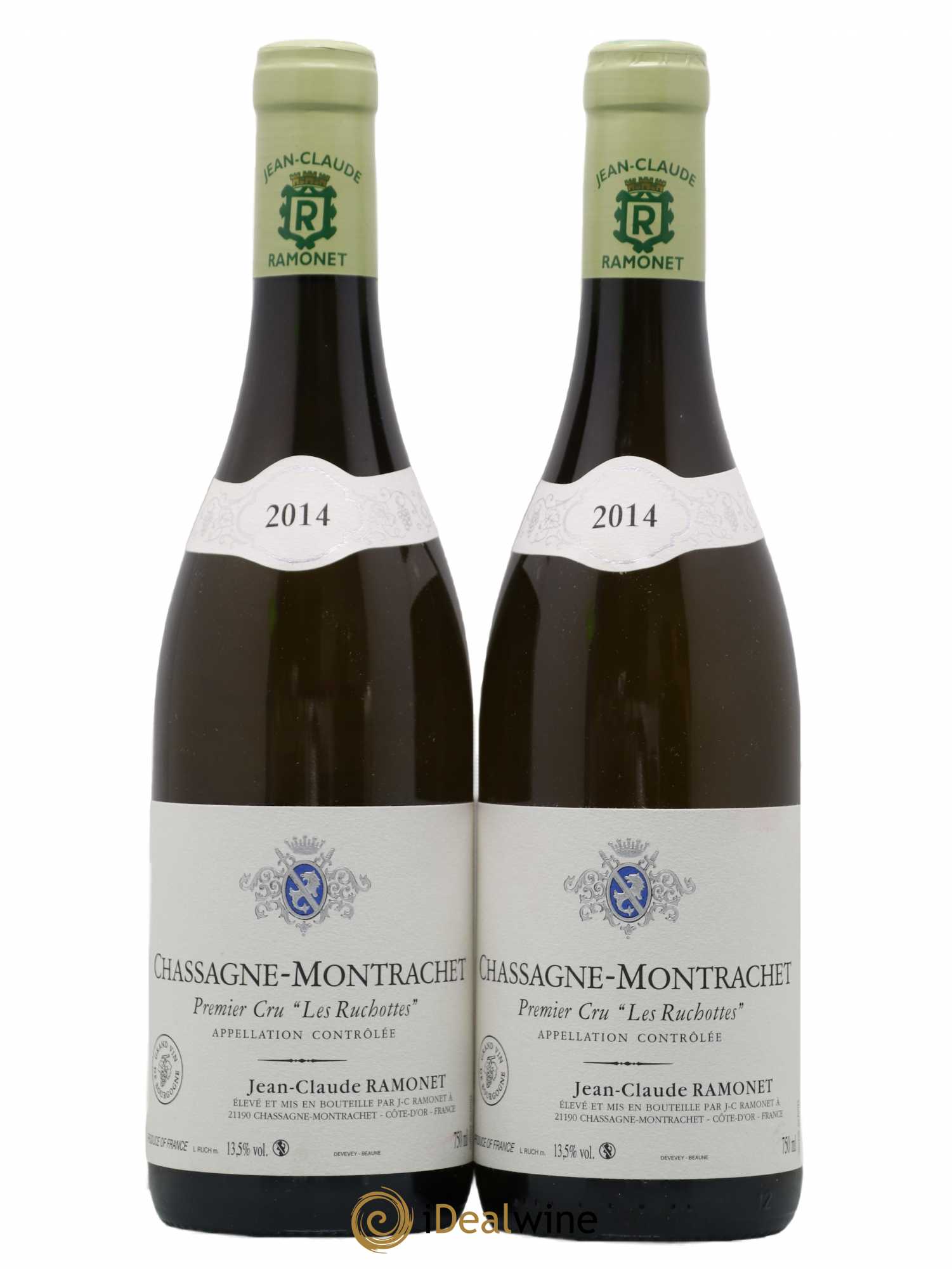 Chassagne-Montrachet 1er Cru Les Ruchottes Ramonet (Domaine) 2014 - Lot de 2 bouteilles - 0