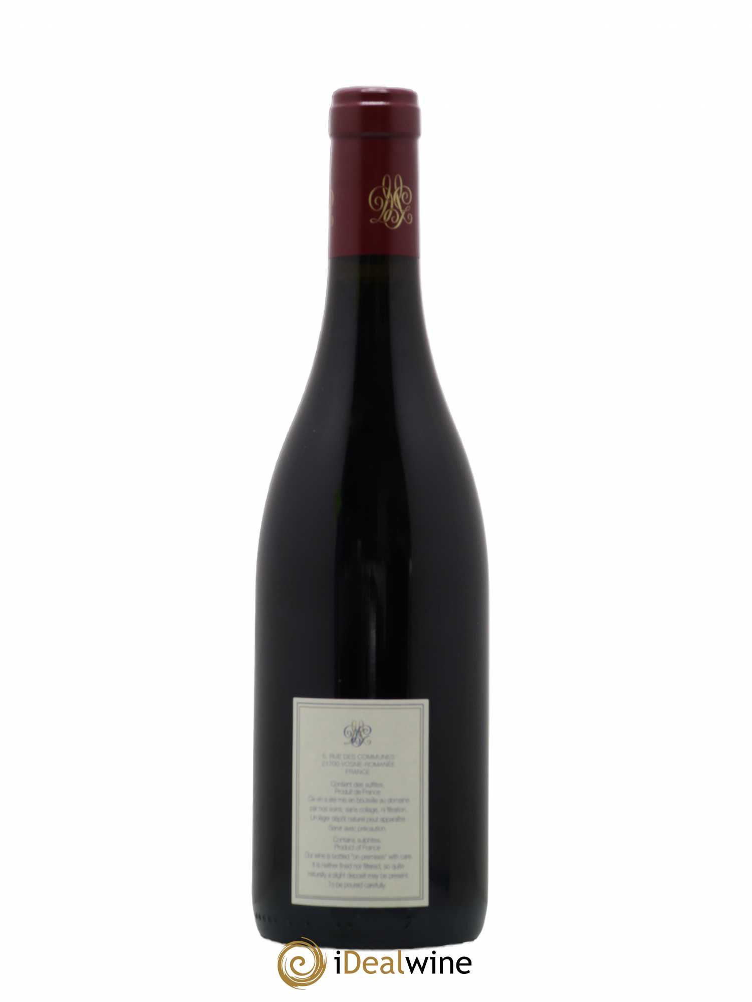 Nuits-Saint-Georges 1er Cru Les Vignes Rondes Mugneret-Gibourg (Domaine) 2015 - Lot de 1 bouteille - 1