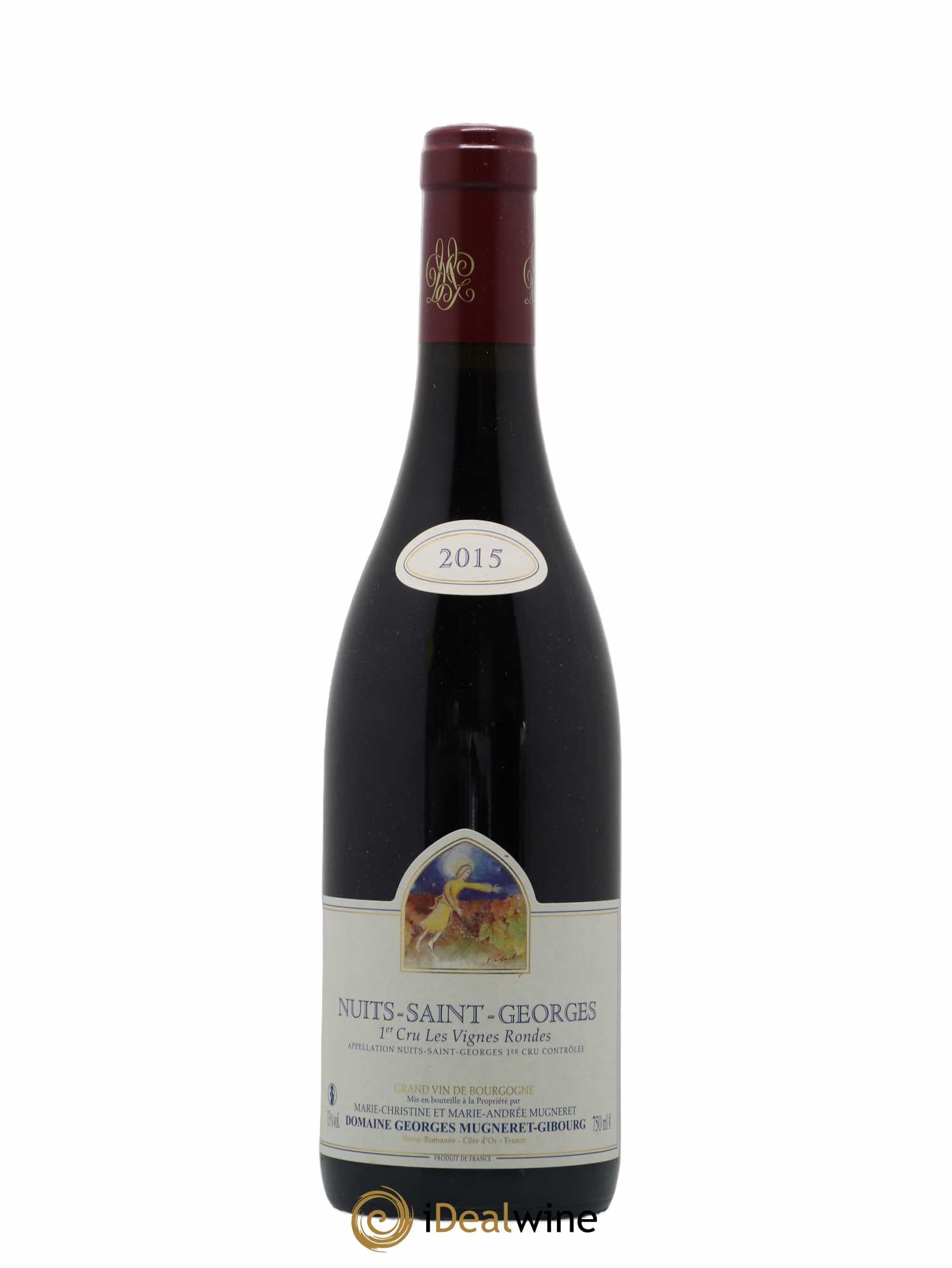 Nuits-Saint-Georges 1er Cru Les Vignes Rondes Mugneret-Gibourg (Domaine) 2015 - Lot de 1 bouteille - 0