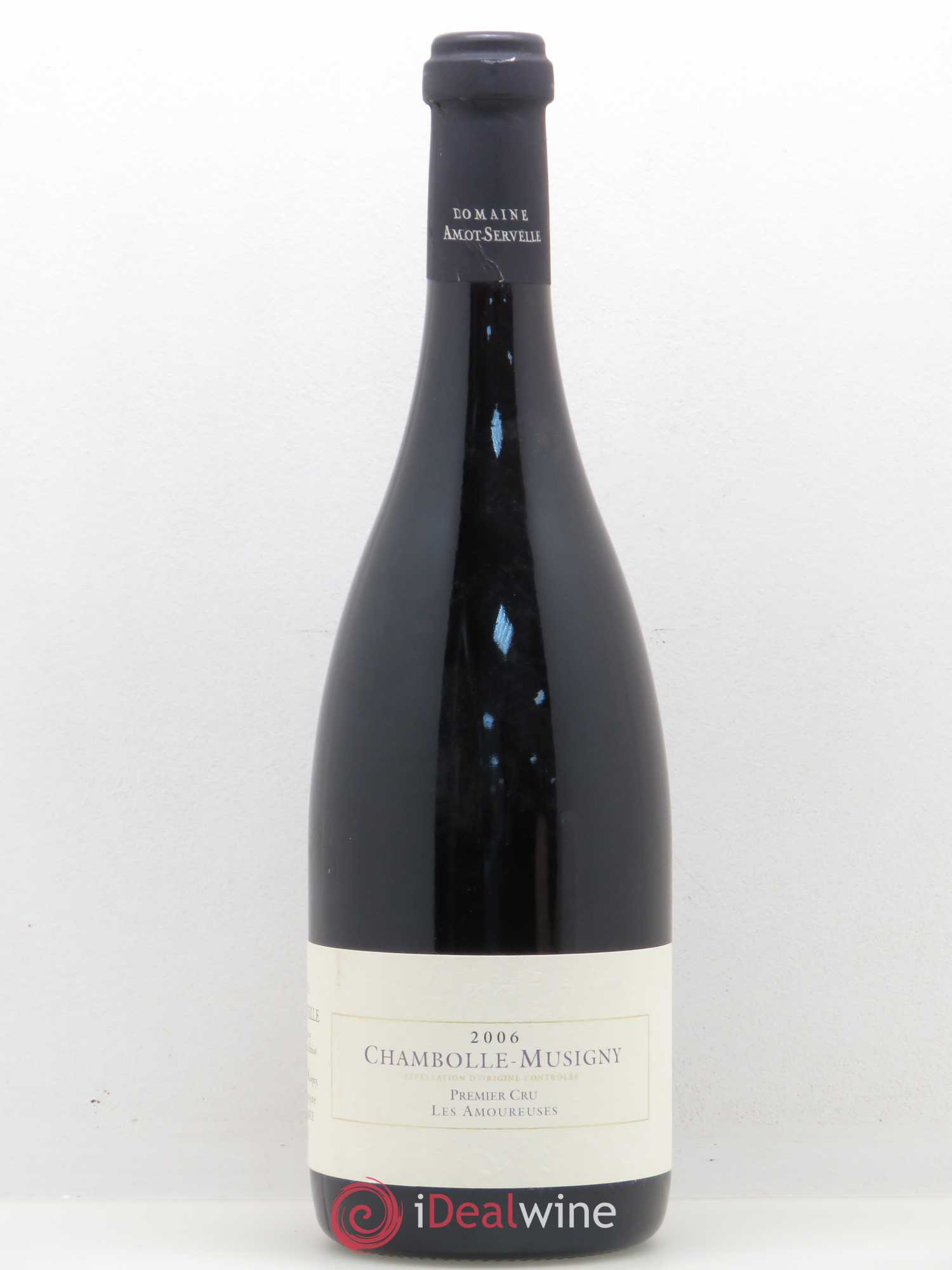 Chambolle-Musigny 1er Cru Les Amoureuses Amiot-Servelle 2006 - Lot de 1 bouteille - 0
