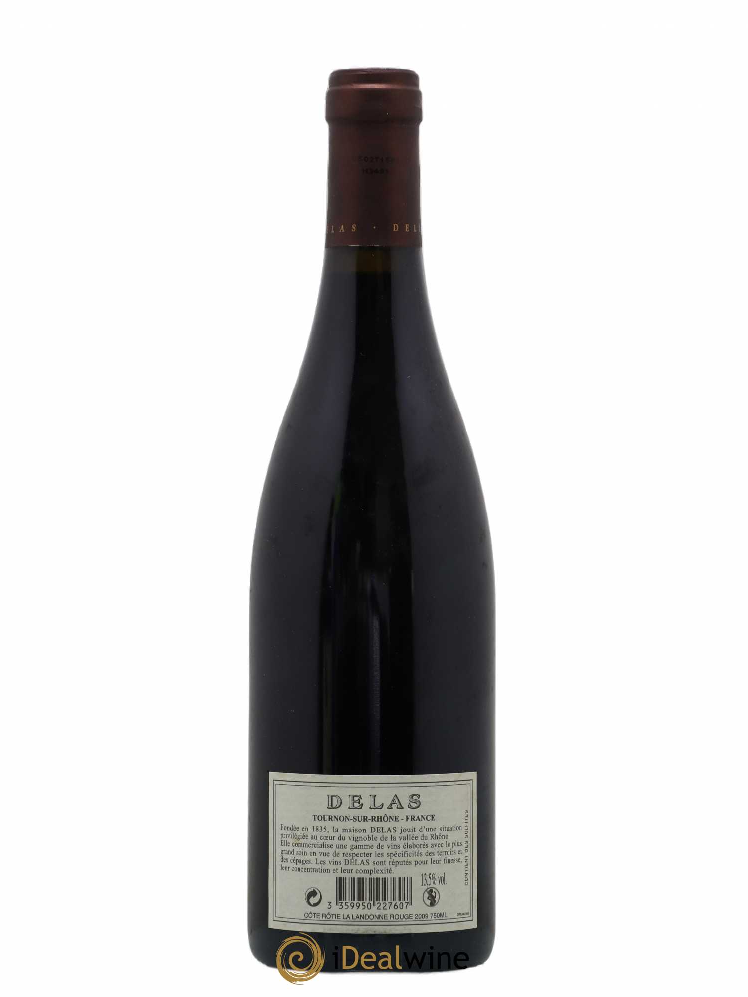 Côte-Rôtie La Landonne Delas Frères 2009 - Lot de 1 bouteille - 1