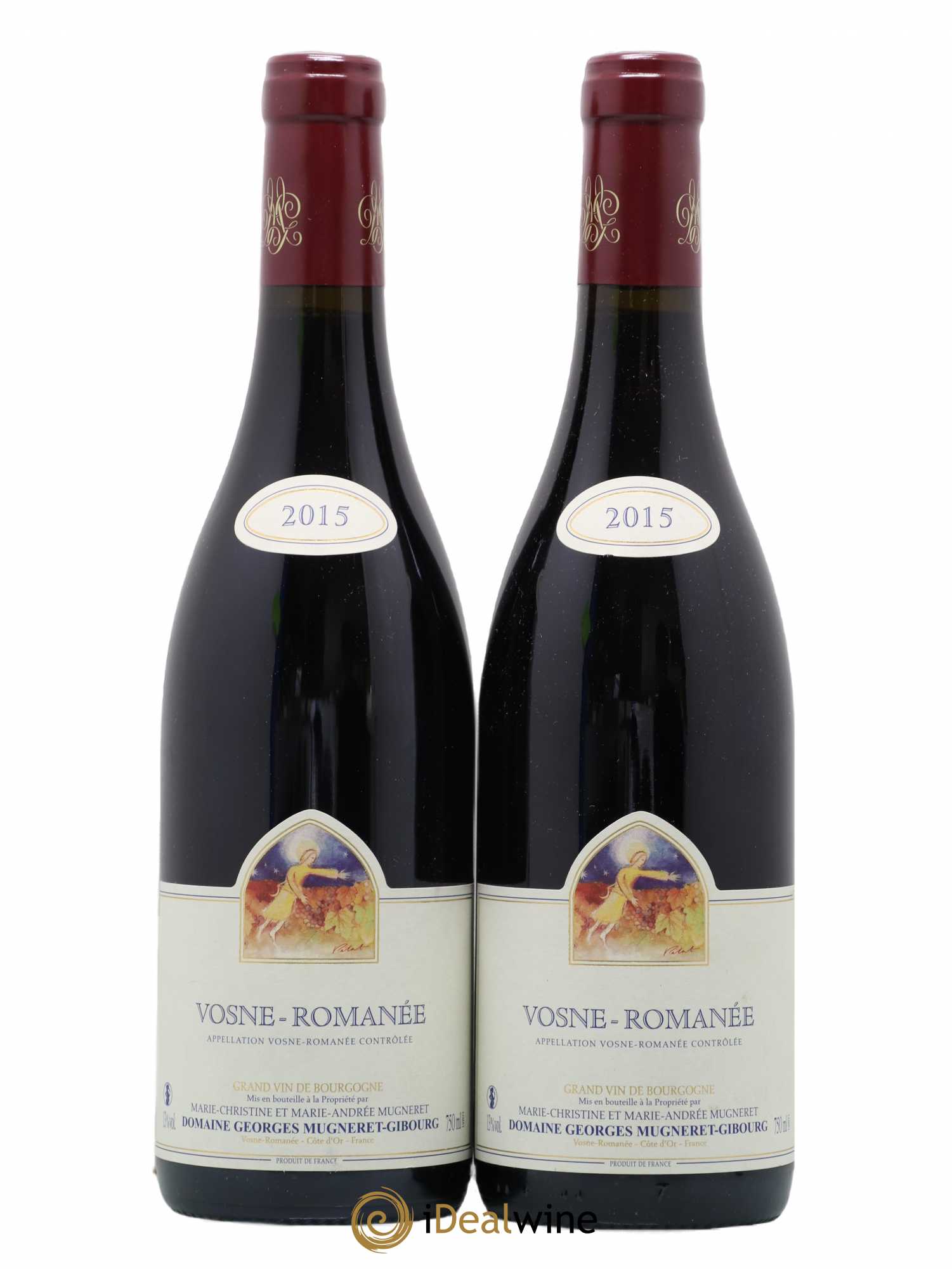 Vosne-Romanée Mugneret-Gibourg (Domaine) 2015 - Lot de 2 bouteilles - 0