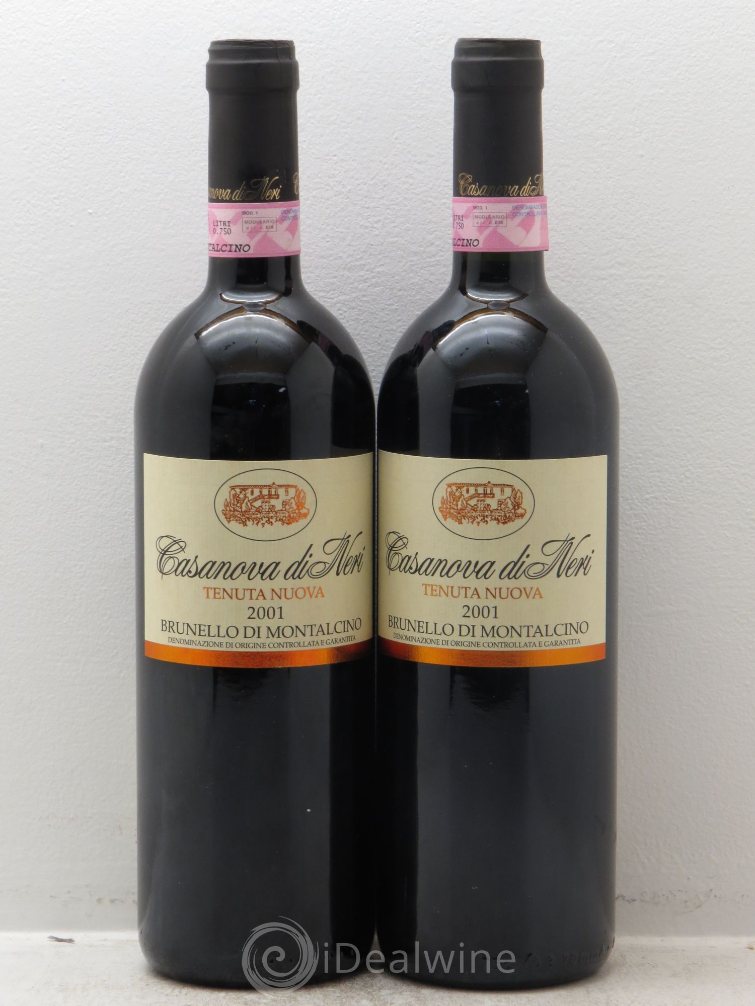 Brunello di Montalcino Tenuta di nuova Casanova di Neri 2001 - Posten von 2 Flaschen - 0