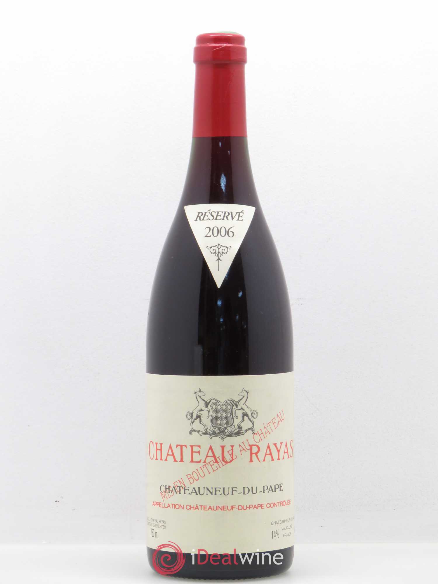 Châteauneuf-du-Pape Château Rayas Emmanuel Reynaud 2006 - Lot de 1 bouteille - 0