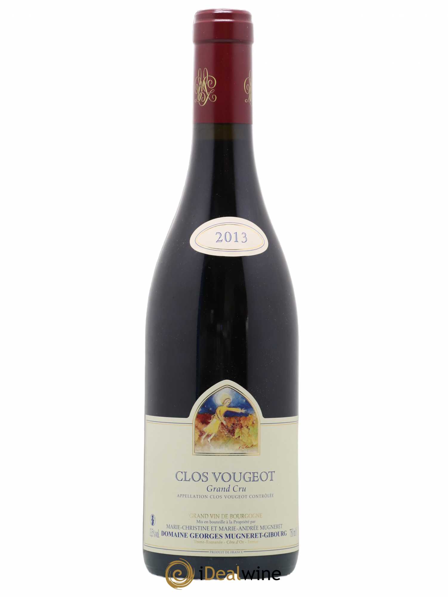 Clos de Vougeot Grand Cru Georges Mugneret-Gibourg (Domaine) 2013 - Lot de 1 bouteille - 0
