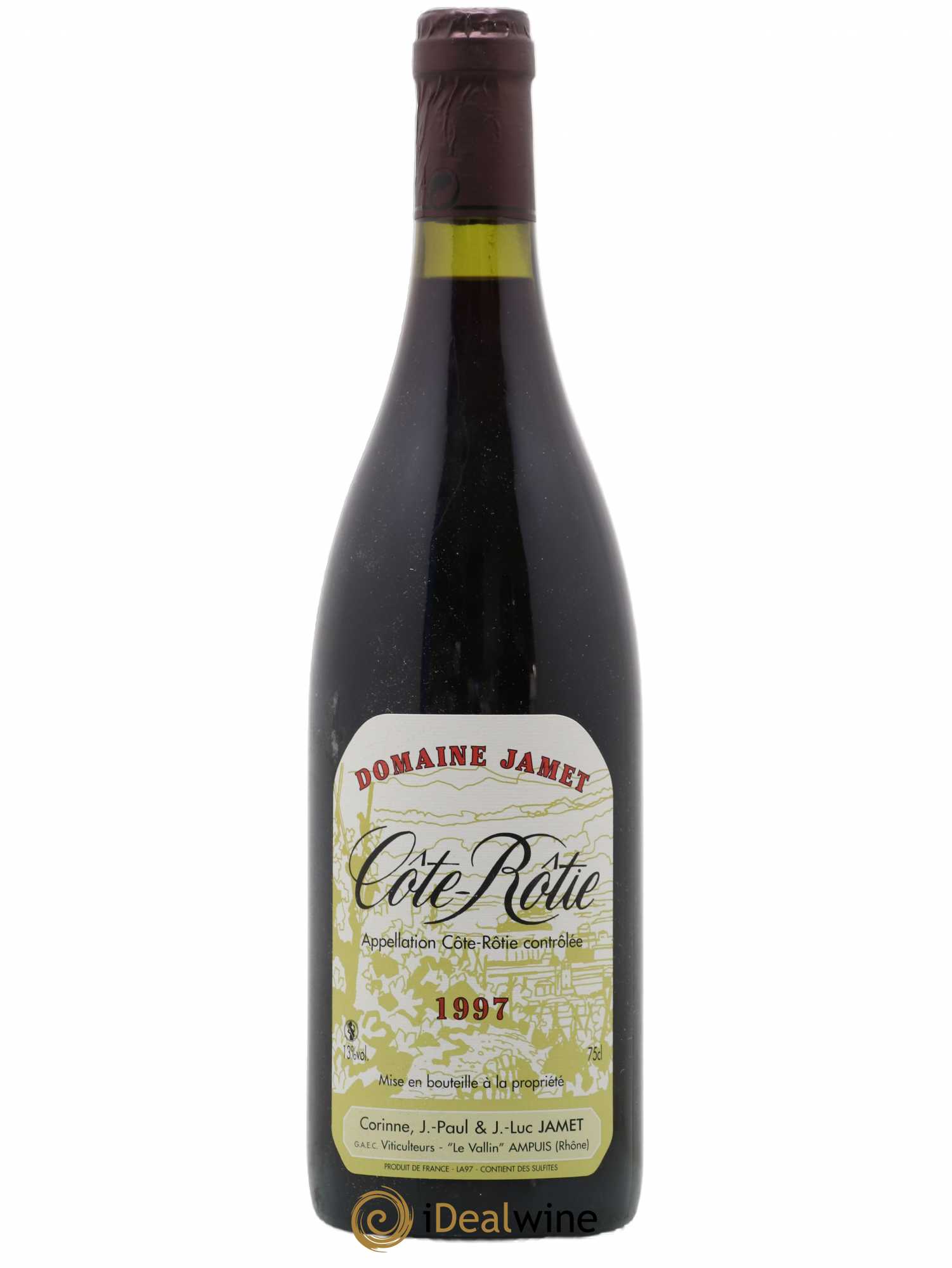 Côte-Rôtie Jamet (Domaine) 1997 - Lot de 1 bouteille - 0