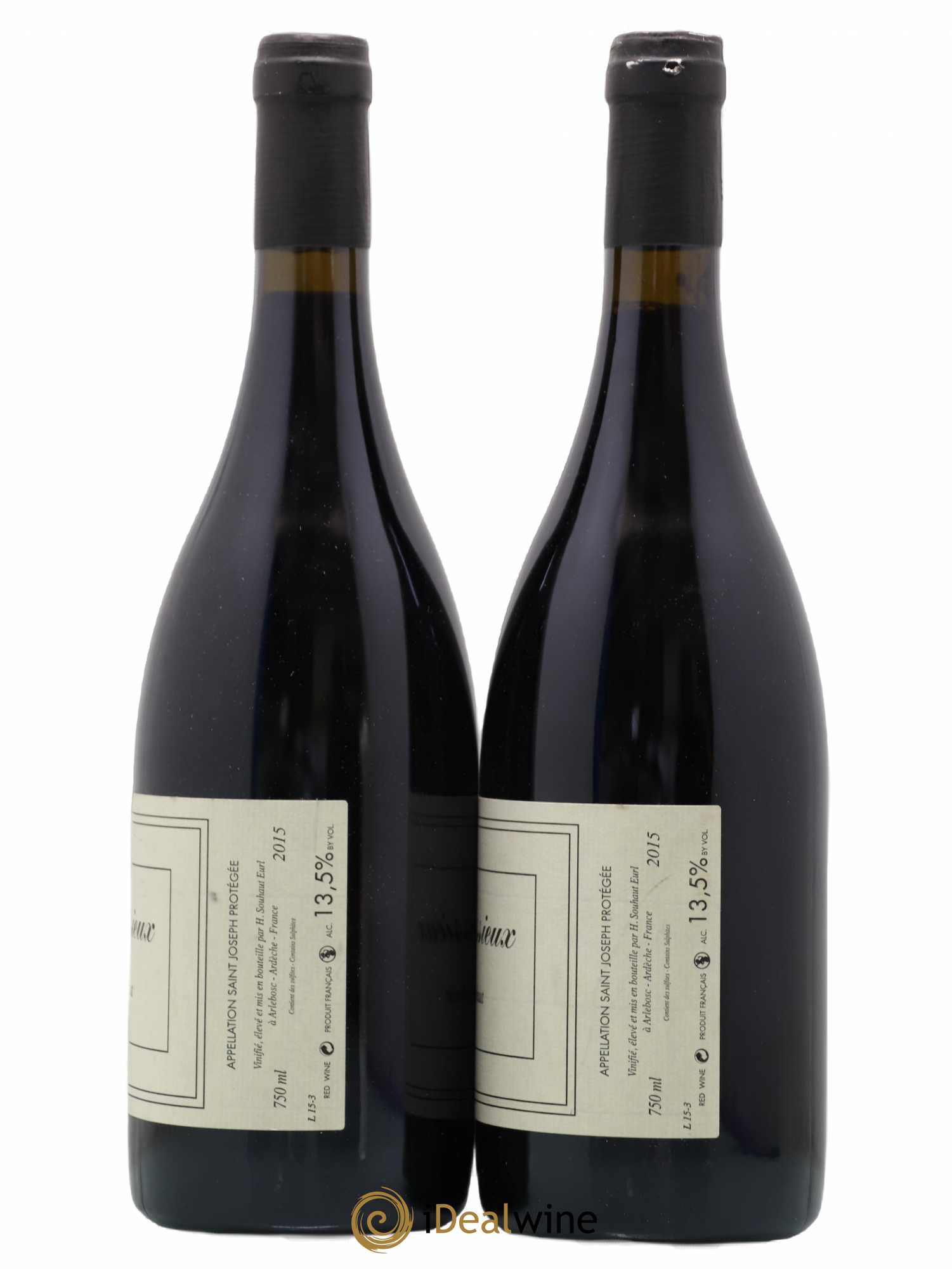 Saint-Joseph Clos des Cessieux Hervé Souhaut - Domaine Romaneaux-Destezet 2015 - Lot de 2 bouteilles - 1