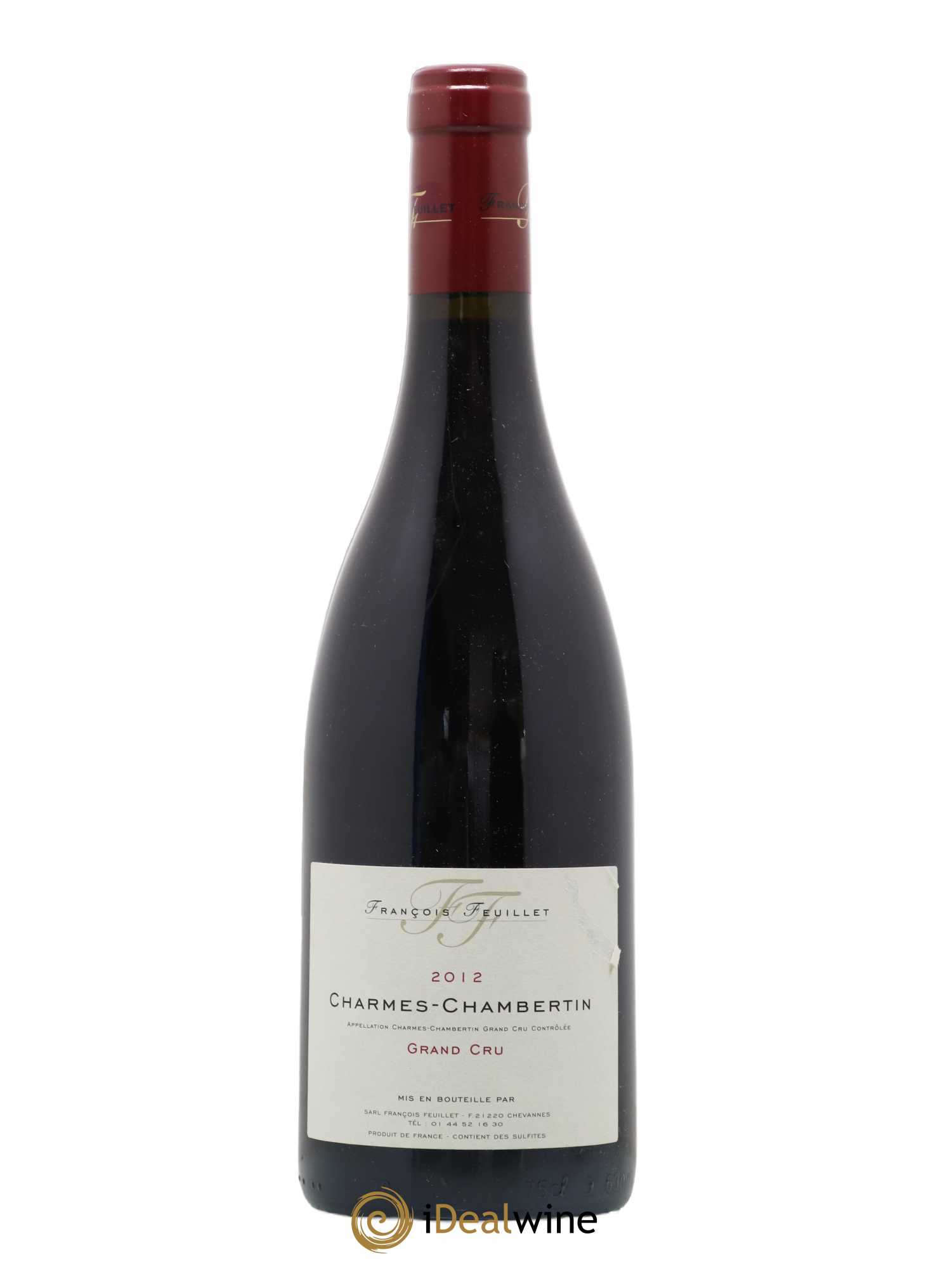 Charmes-Chambertin Grand Cru François Feuillet 2012 - Lot de 1 bouteille - 0