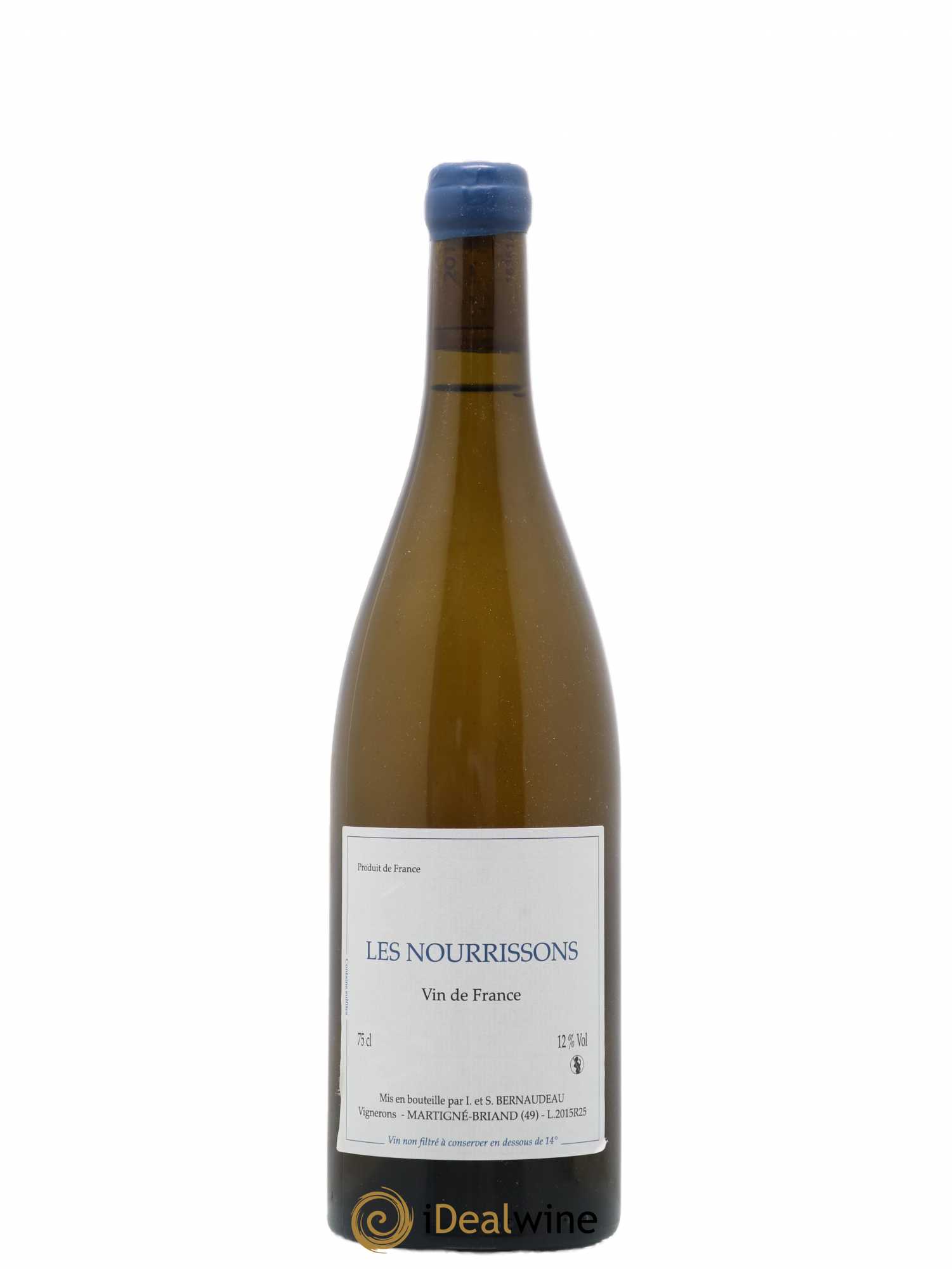 Vin de France Les Nourrissons Stéphane Bernaudeau 2015 - Lot de 1 bouteille - 0