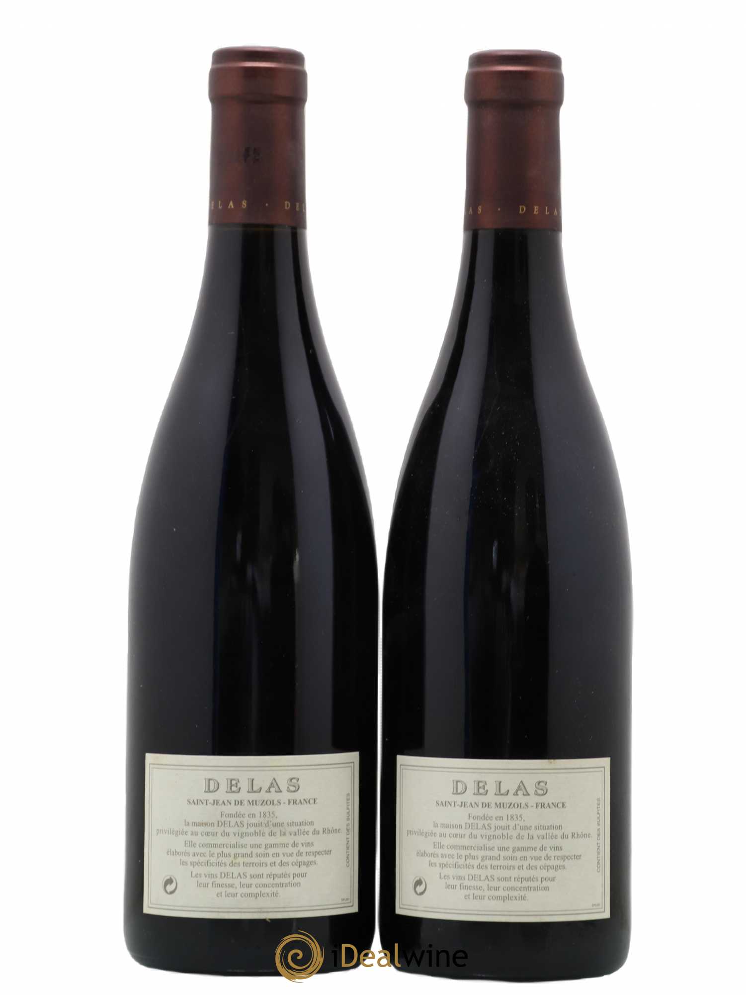 Hermitage Les Bessards Delas Frères 2005 - Lot de 2 bouteilles - 1