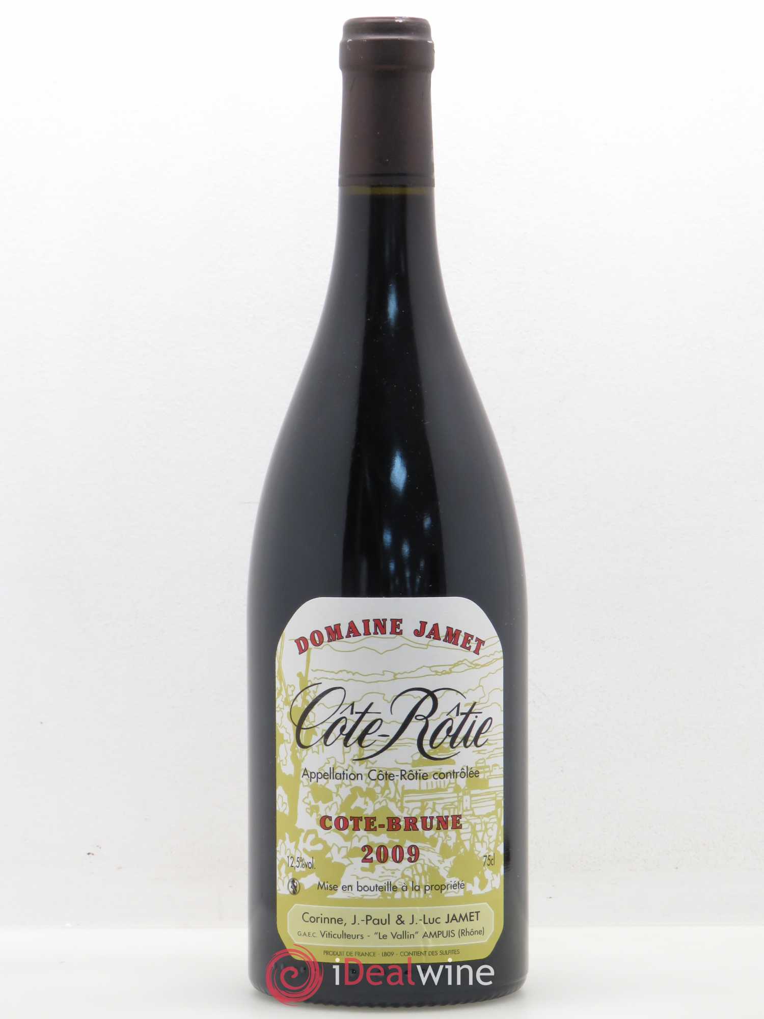 Côte-Rôtie Côte Brune Jamet (Domaine) 2009 - Lot de 1 bouteille - 0