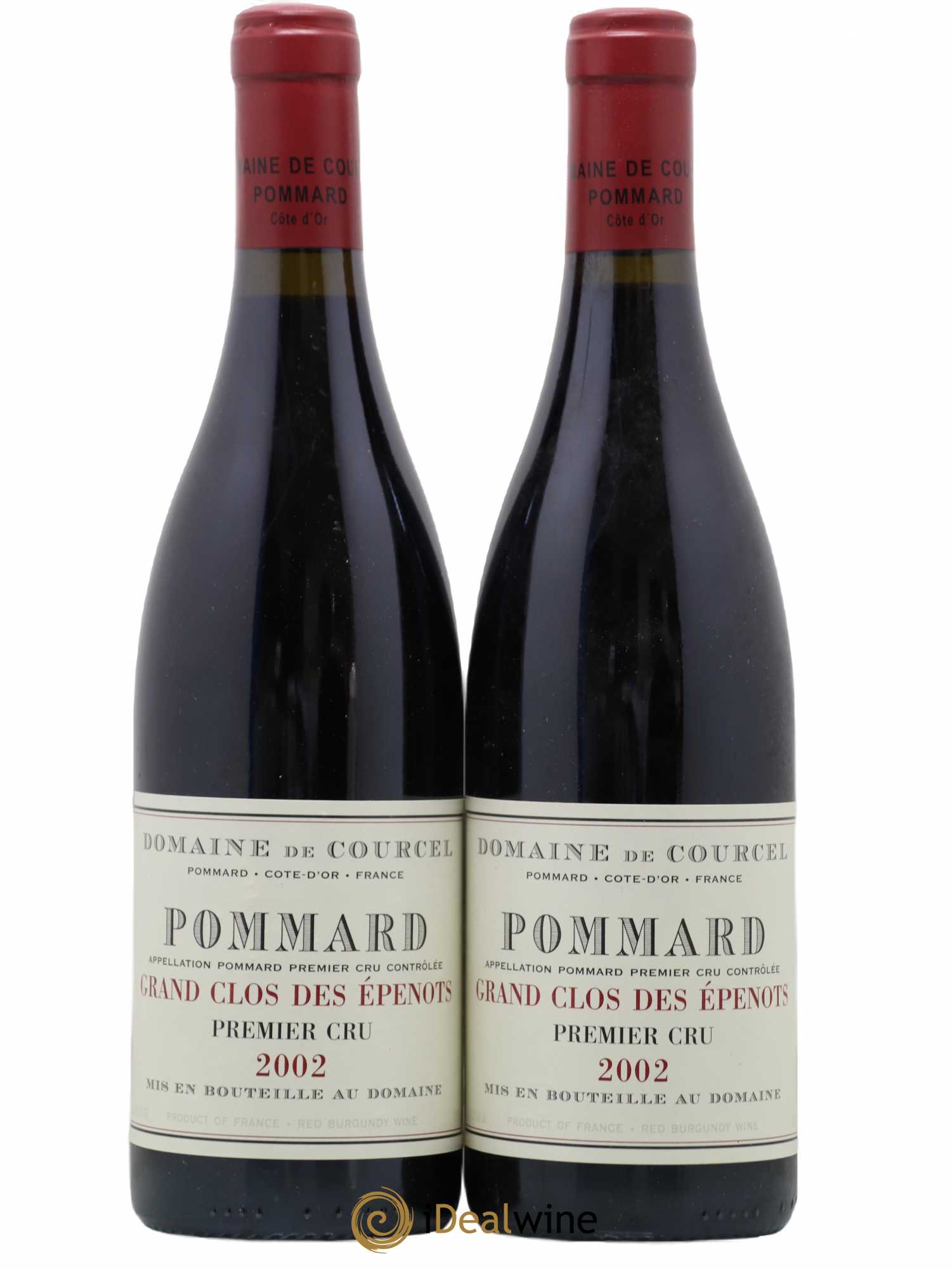 Pommard 1er Cru Grand Clos des Epenots de Courcel (Domaine) 2002 - Lot de 2 bouteilles - 0