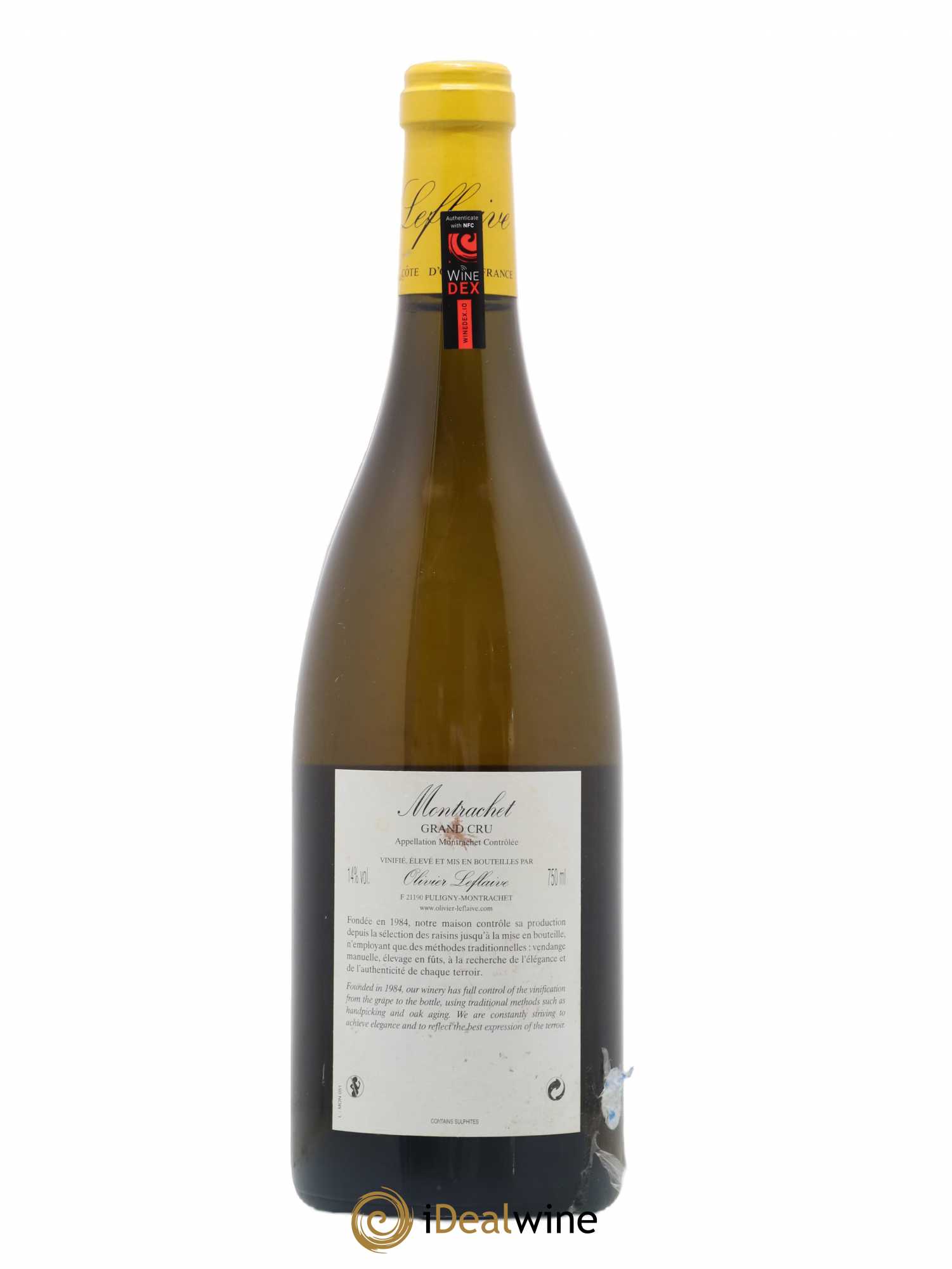 Montrachet Grand Cru Olivier Leflaive 2005 - Lot de 1 bouteille - 1