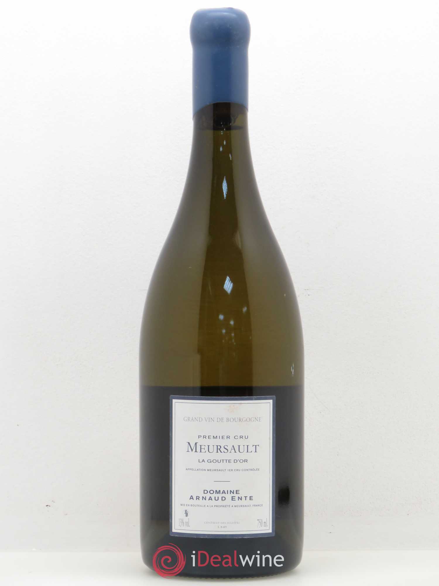 Meursault 1er Cru Goutte d'Or Arnaud Ente 2009 - Lot de 1 bouteille - 1