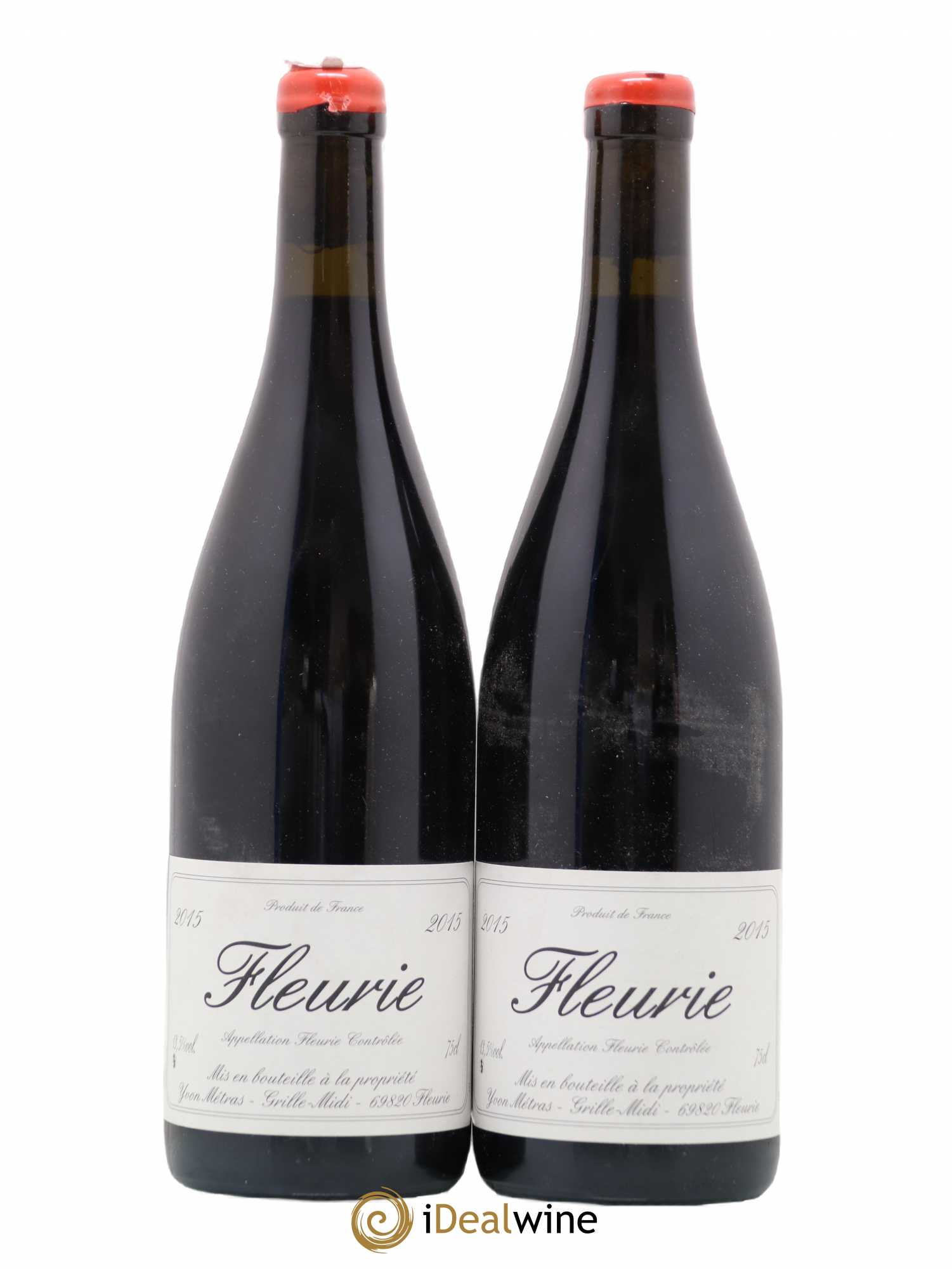 Fleurie Yvon Métras 2015 - Lot de 2 bouteilles - 0