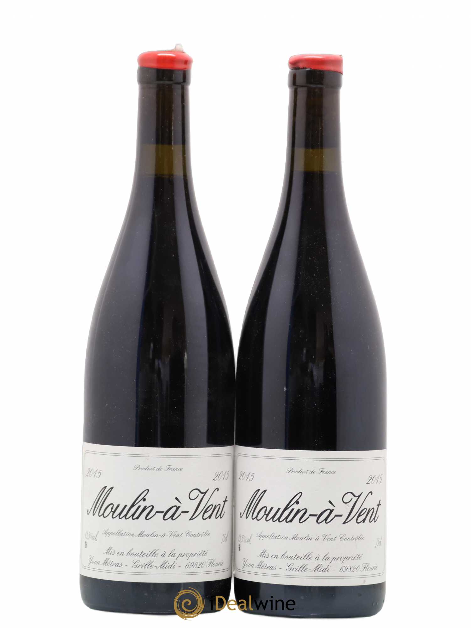 Moulin-à-Vent Yvon Métras 2015 - Lot de 2 bouteilles - 0