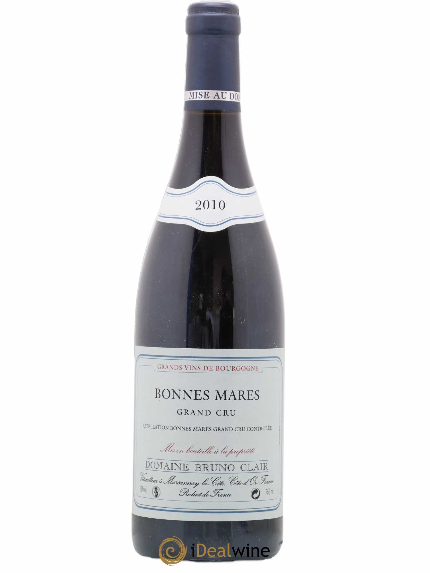 Bonnes-Mares Grand Cru Bruno Clair (Domaine) 2010 - Lot de 1 bouteille - 0