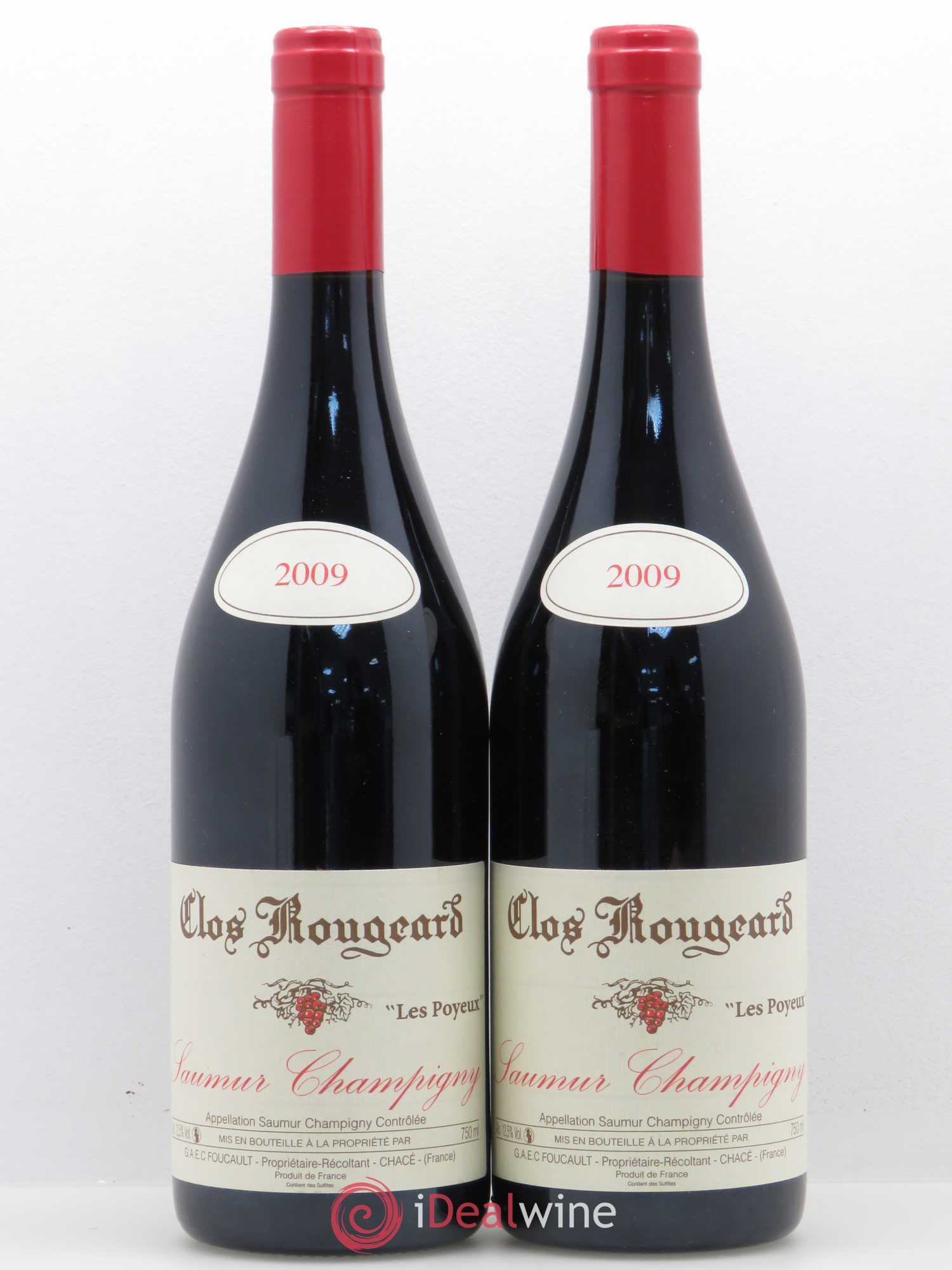 Saumur-Champigny Les Poyeux Clos Rougeard 2009 - Lot de 2 bouteilles - 0