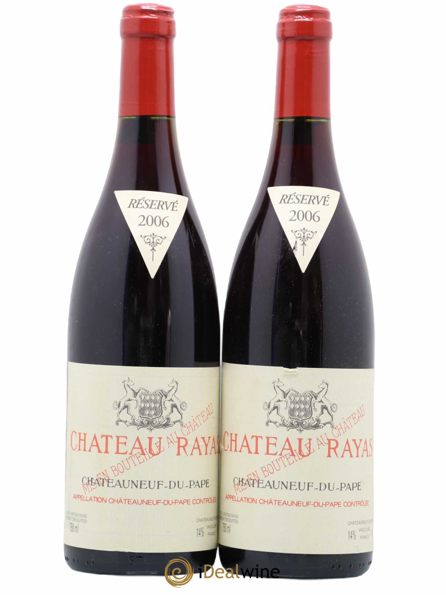 Châteauneuf-du-Pape Château Rayas Emmanuel Reynaud 2006 - Lot de 2 bouteilles - 0