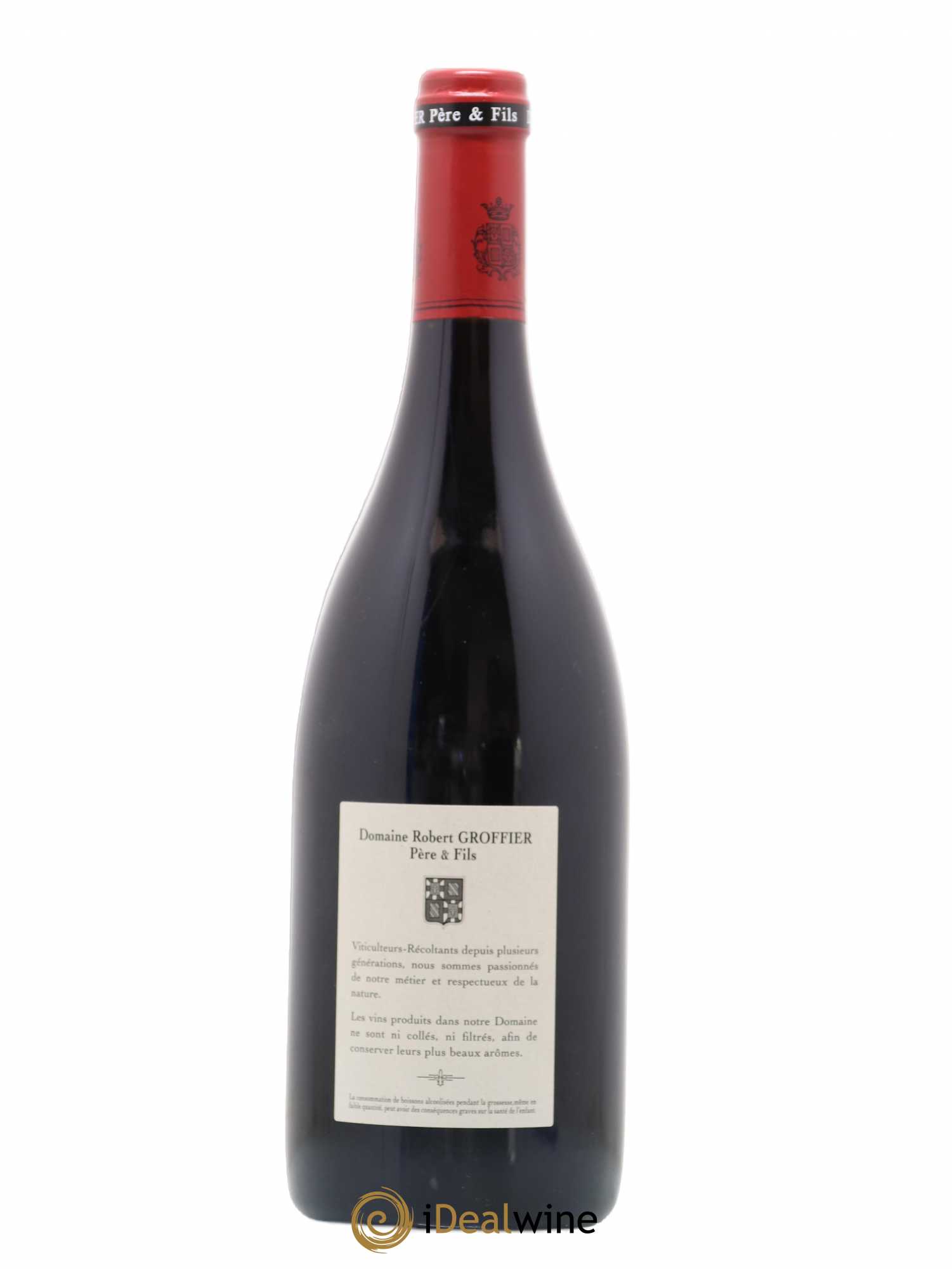 Chambertin Clos de Bèze Grand Cru Robert Groffier Père & Fils (Domaine) 2011 - Lot de 1 bouteille - 1