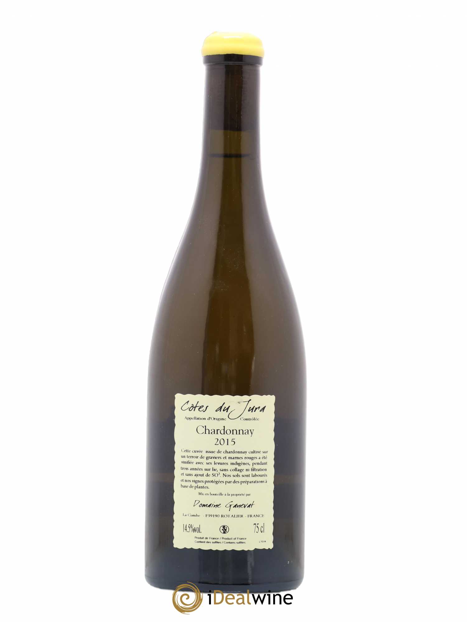 Côtes du Jura Les Gryphées Vieilles Vignes Jean-François Ganevat (Domaine) 2015 - Lot de 1 bouteille - 1