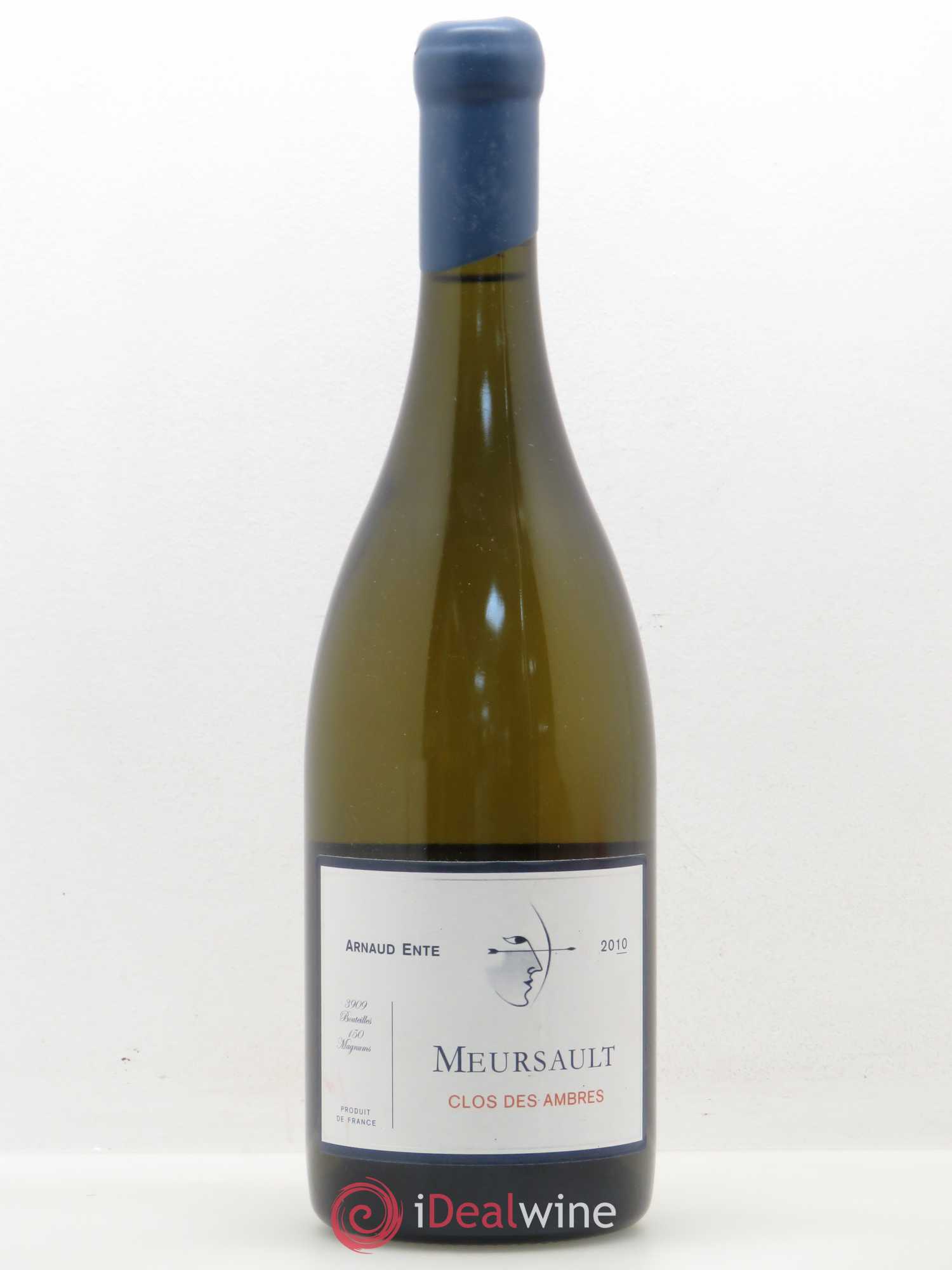 Meursault Clos des Ambres Arnaud Ente 2010 - Lot de 1 bouteille - 0