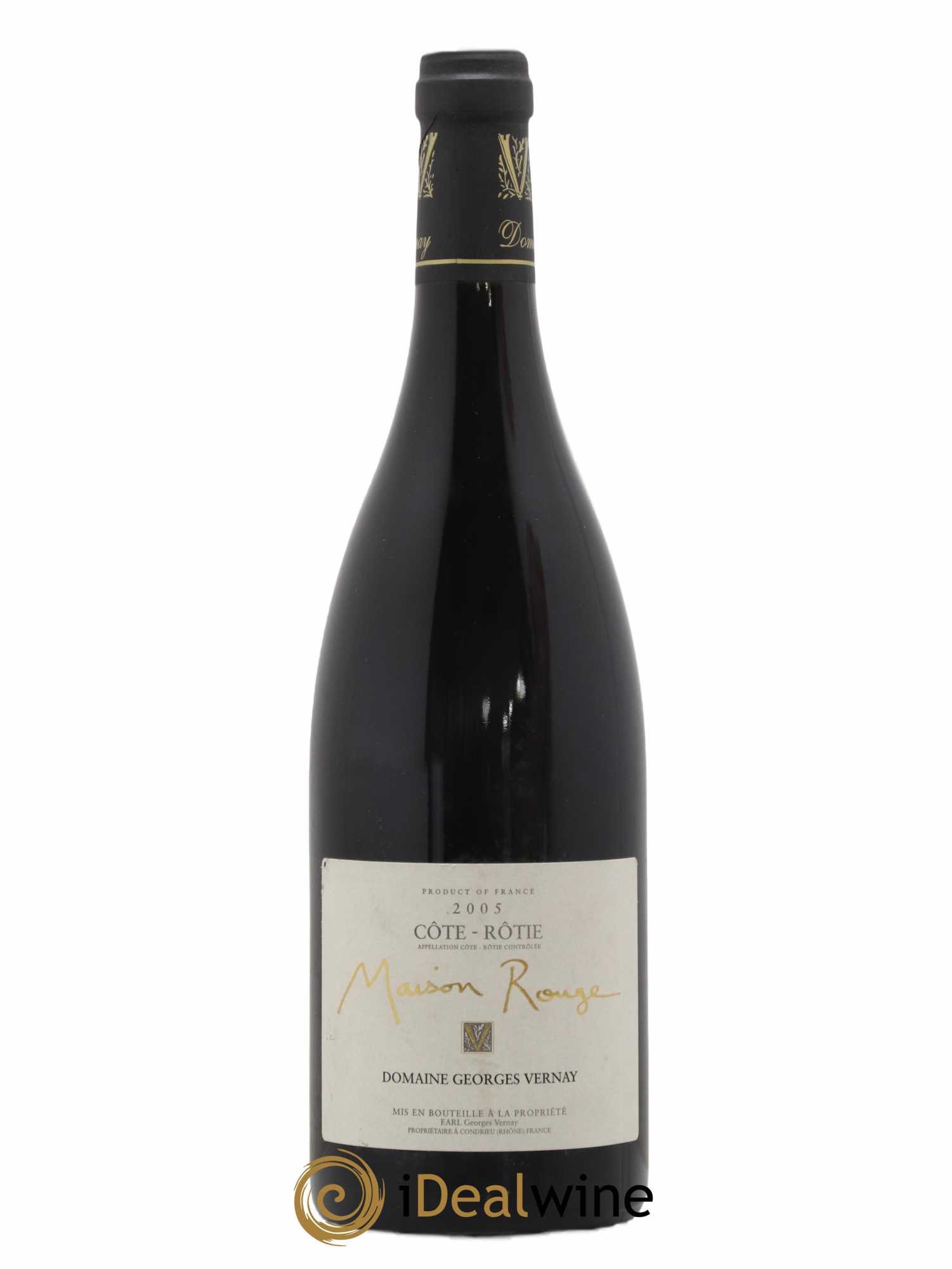 Côte-Rôtie Maison Rouge Georges Vernay 2005 - Lot de 1 bouteille - 0