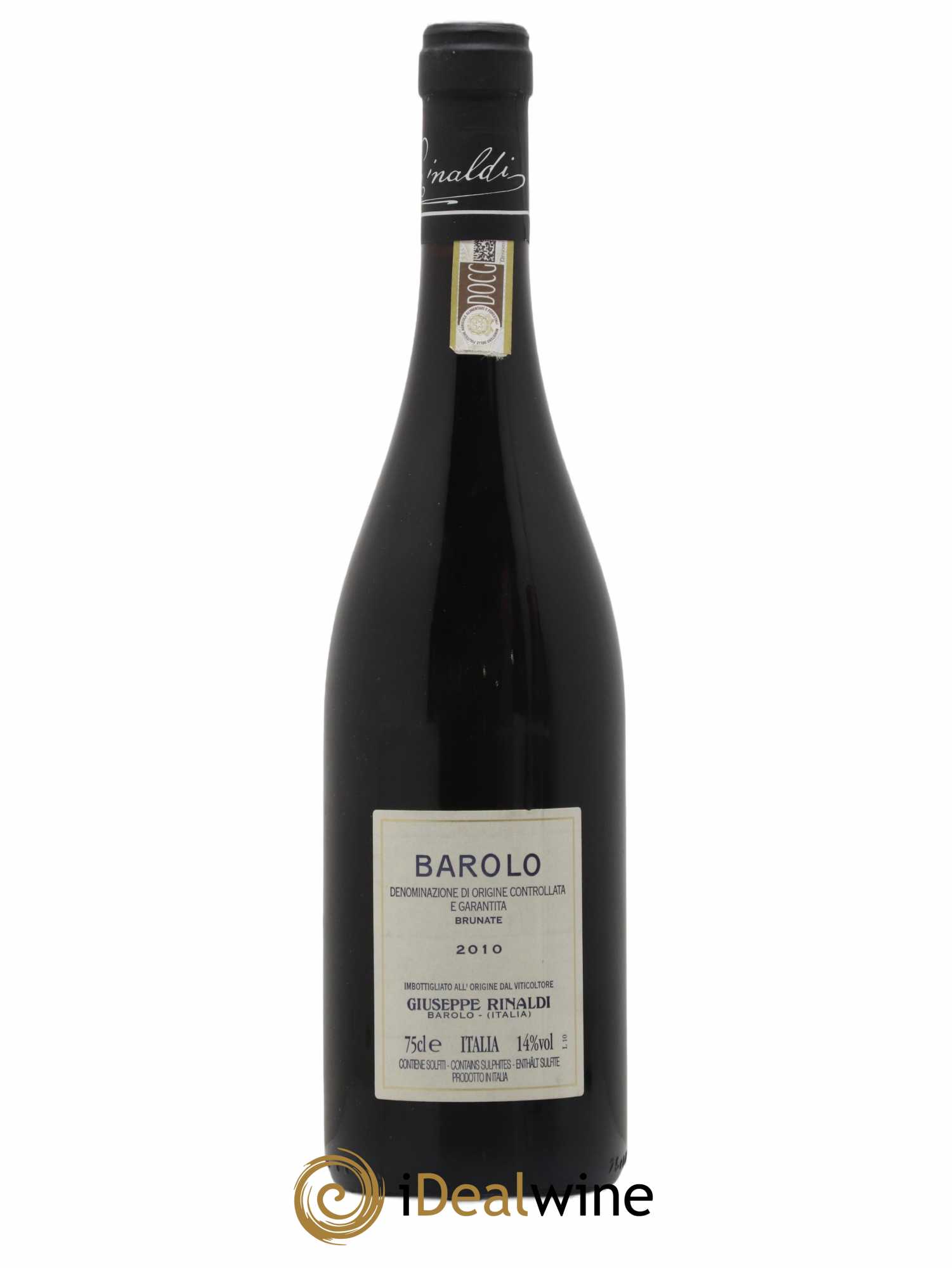 Barolo DOCG Brunate Giuseppe Rinaldi 2010 - Posten von 1 Flasche - 1