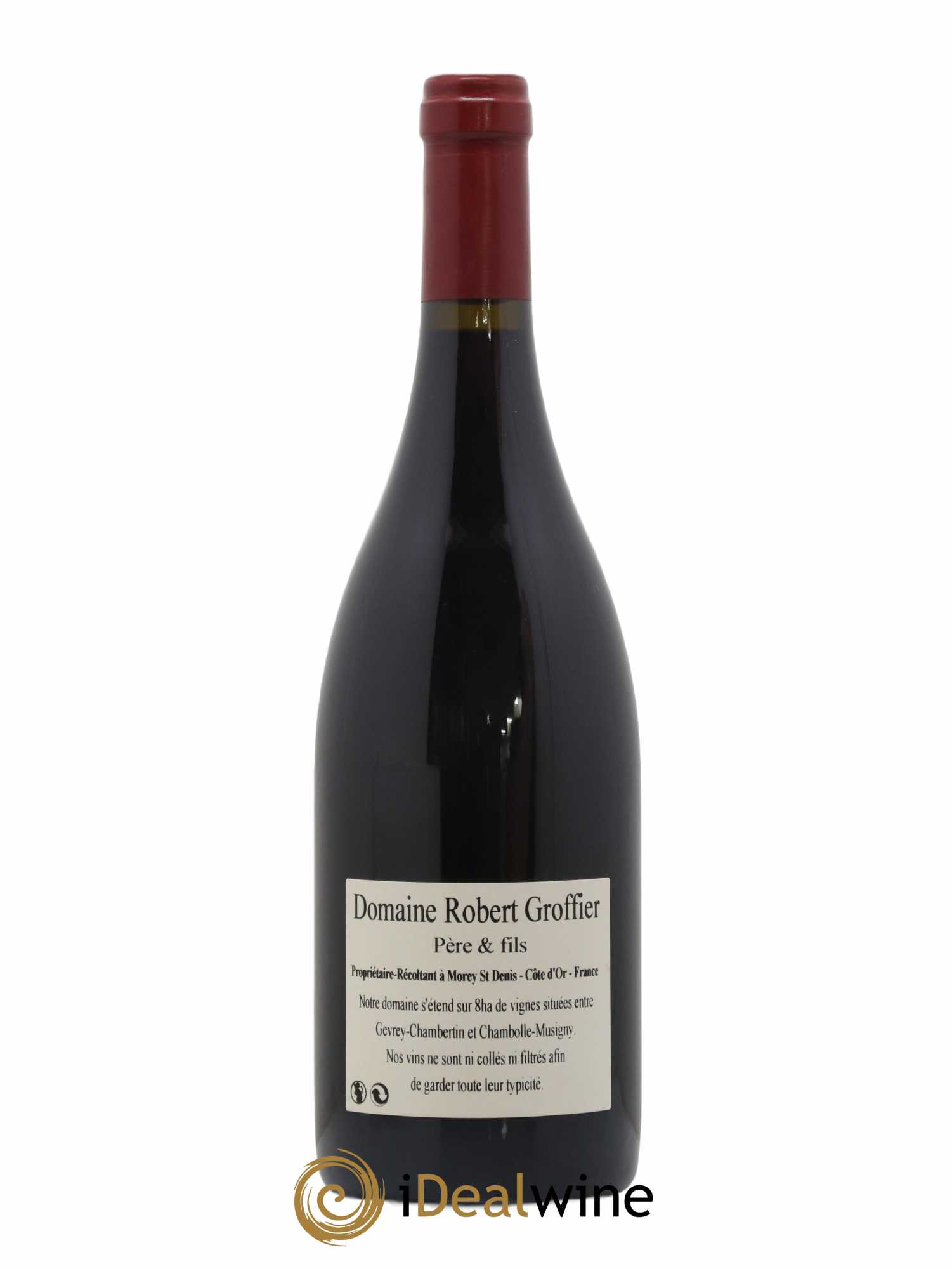 Chambertin Clos de Bèze Grand Cru Robert Groffier Père & Fils (Domaine) 2008 - Lot de 1 bouteille - 1