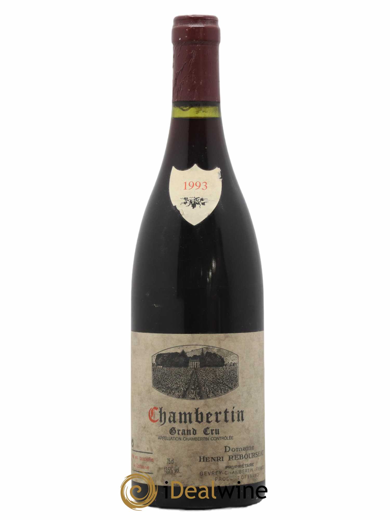 Chambertin Grand Cru Henri Rebourseau 1993 - Lot de 1 bouteille - 0