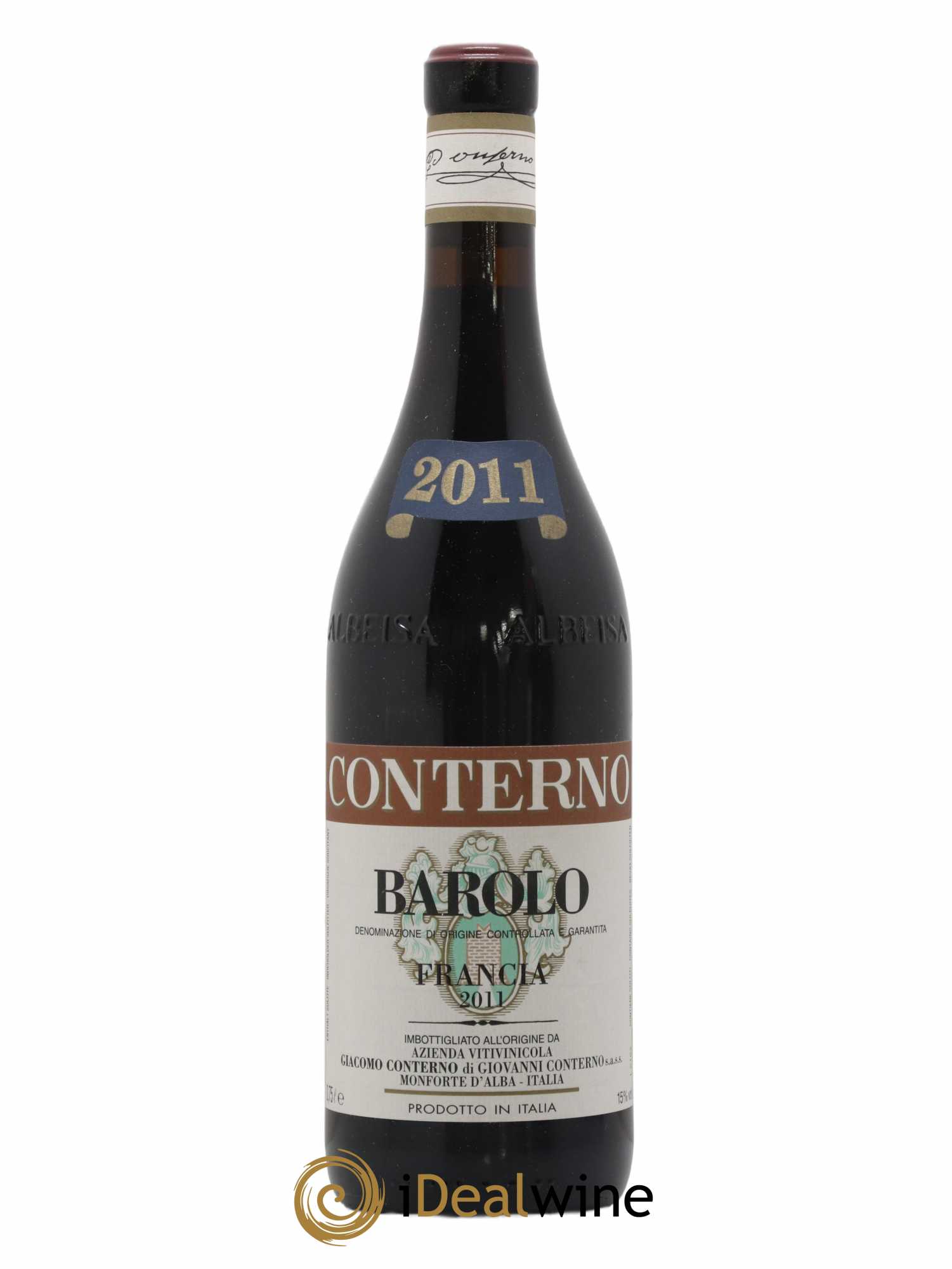 Barolo DOCG Cascina Francia Giacomo Conterno 2011 - Lot de 1 bouteille - 0