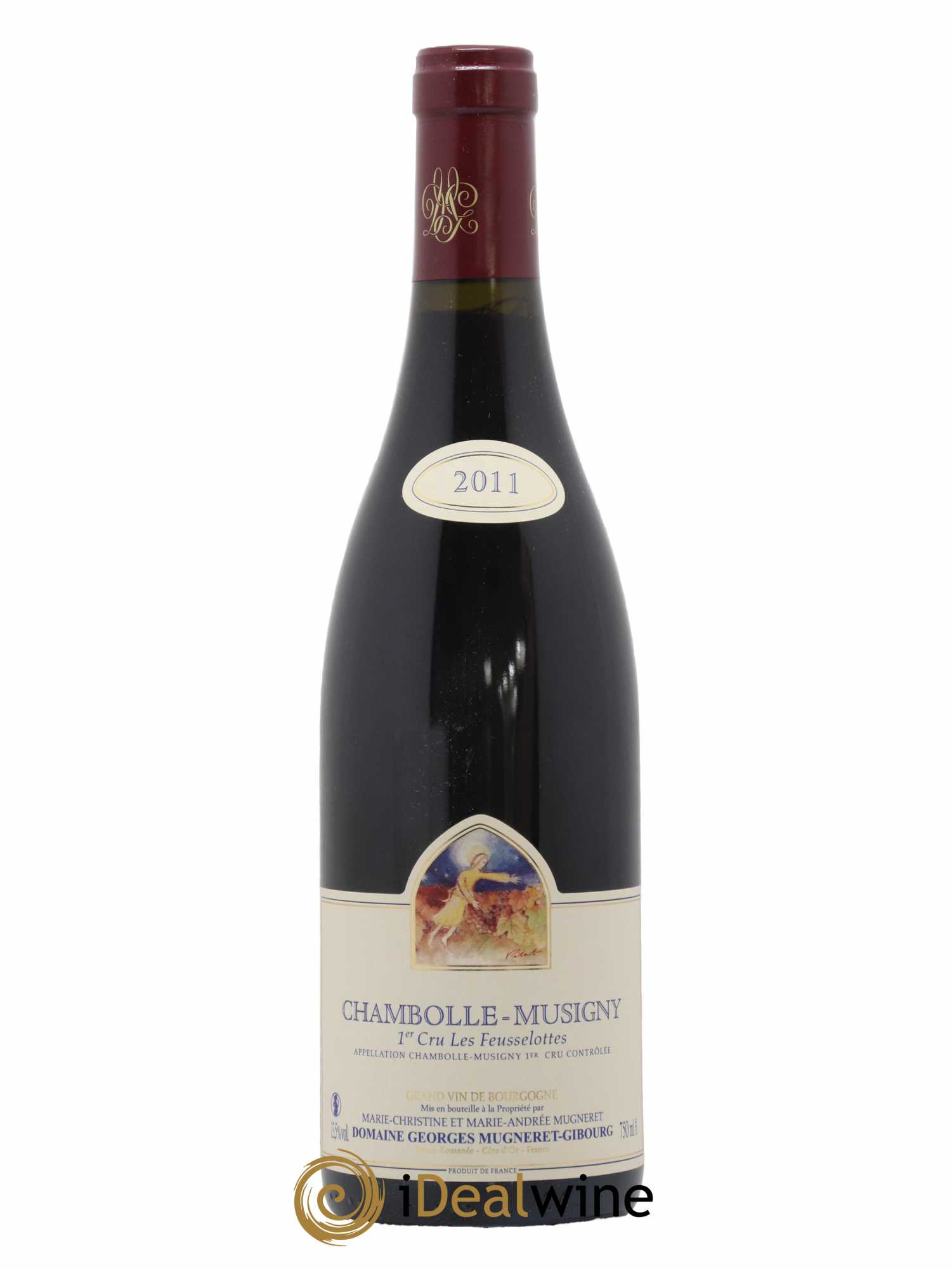 Chambolle-Musigny 1er Cru Les Feusselottes Mugneret-Gibourg (Domaine) 2011 - Lot de 1 bouteille - 0