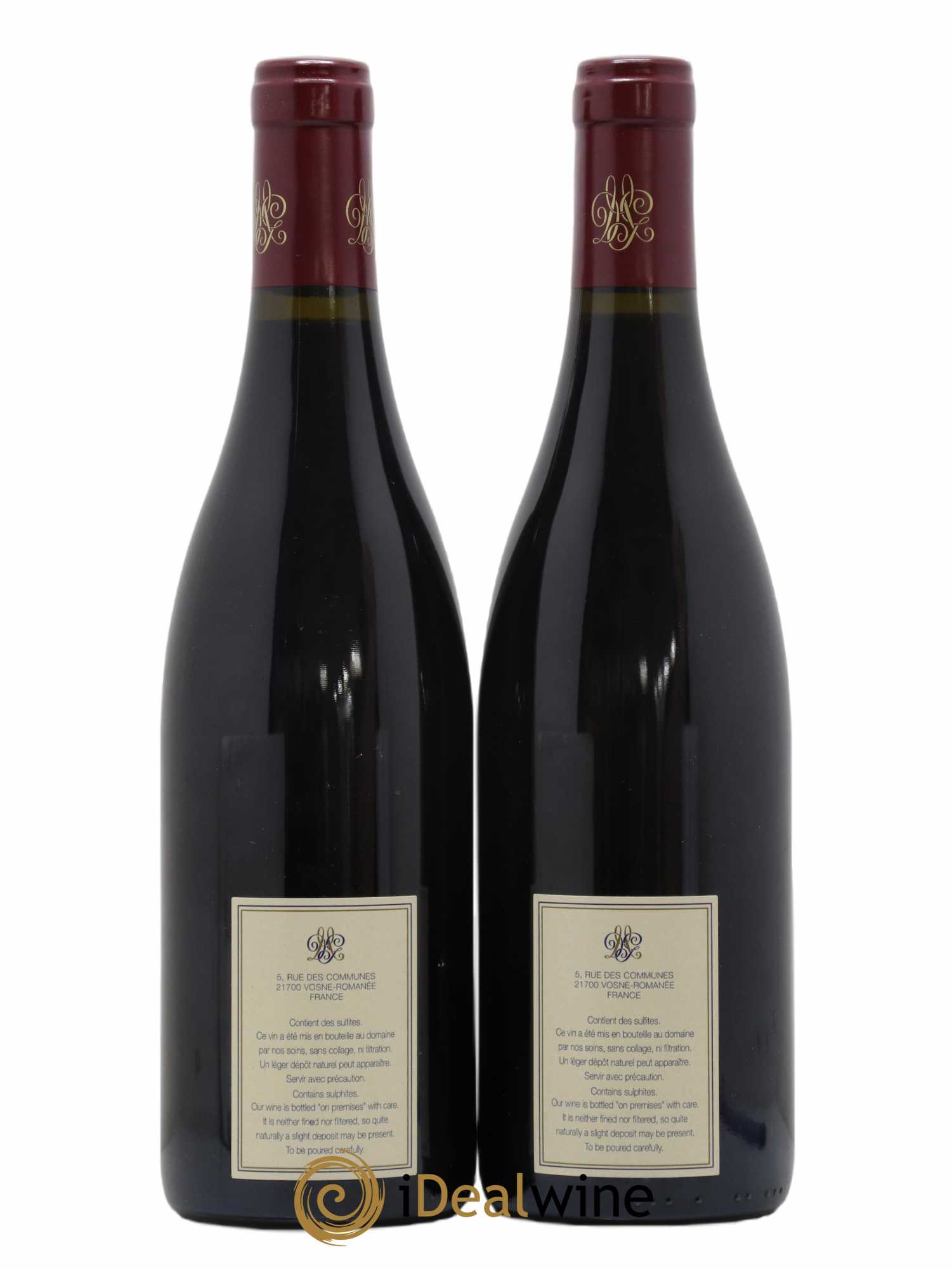 Nuits-Saint-Georges 1er Cru Les Chaignots Mugneret-Gibourg (Domaine) 2011 - Lot de 2 bouteilles - 1