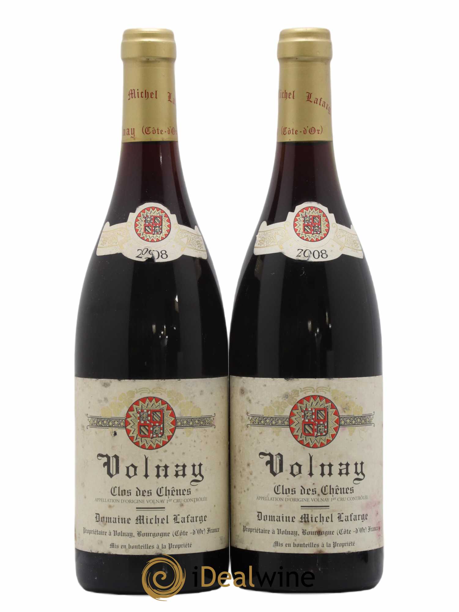 Volnay 1er Cru Clos des Chênes Lafarge (Domaine) 2008 - Lot de 2 bouteilles - 0