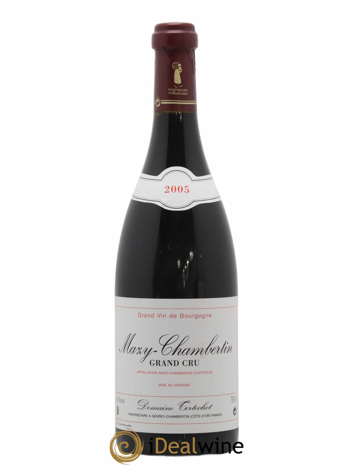 Mazis-Chambertin Grand Cru Tortochot (Domaine) 2005 - Lot de 1 bouteille - 0