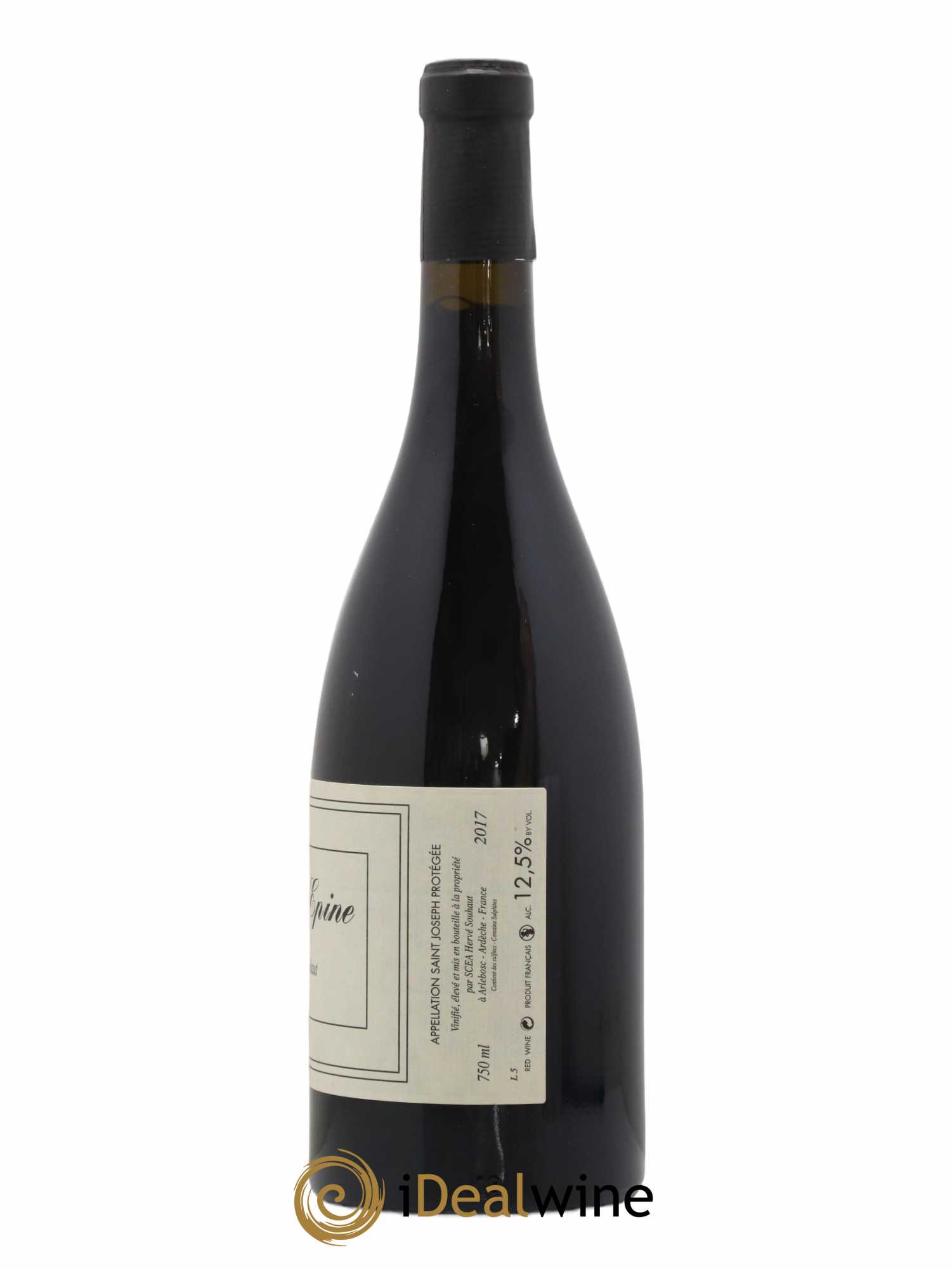 Saint-Joseph Sainte Epine Hervé Souhaut - Domaine Romaneaux-Destezet 2017 - Lot de 1 bouteille - 1