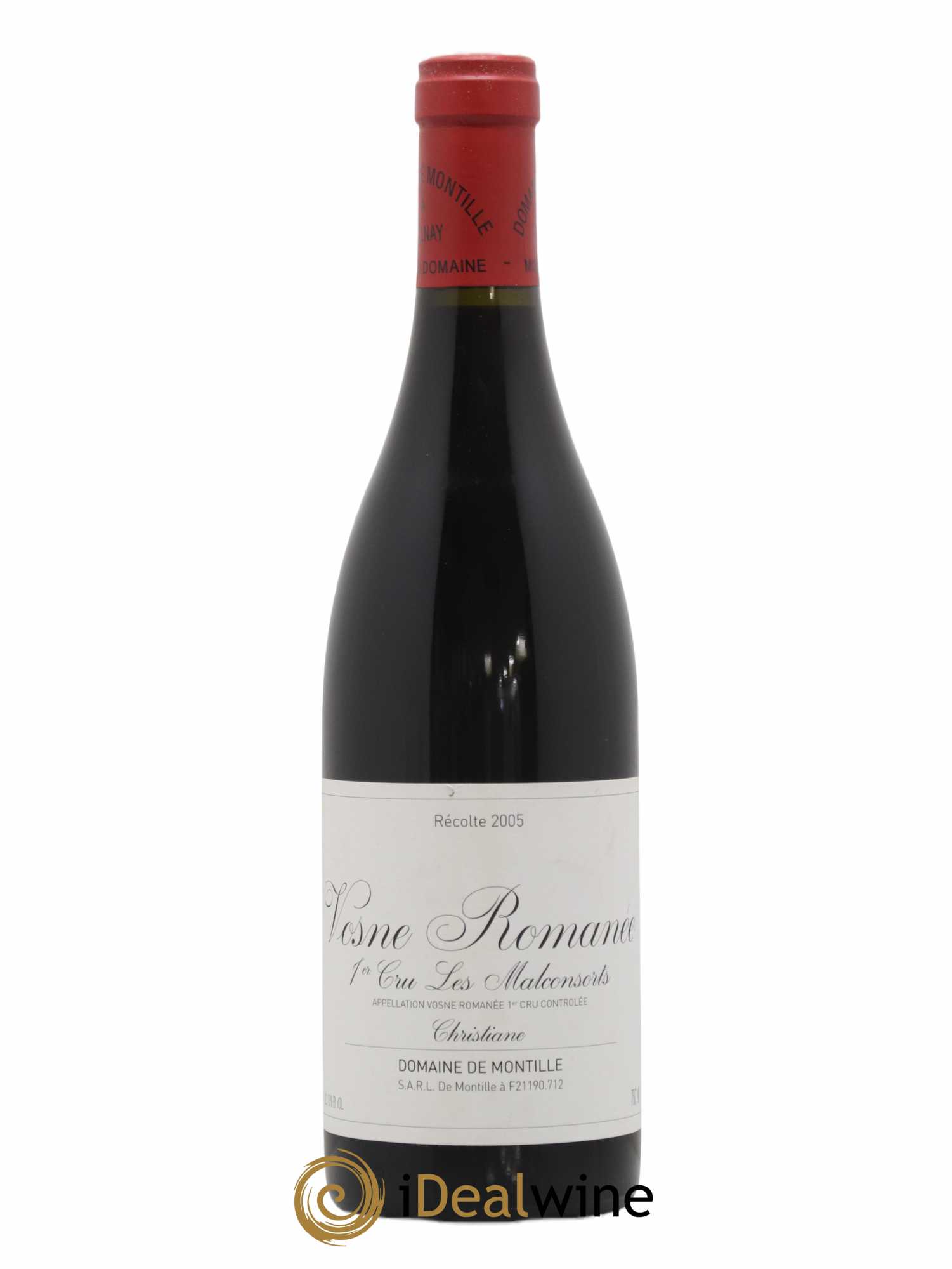Vosne-Romanée 1er Cru Les Malconsorts - Cuvée Christiane De Montille (Domaine) 2005 - Lot de 1 bouteille - 0