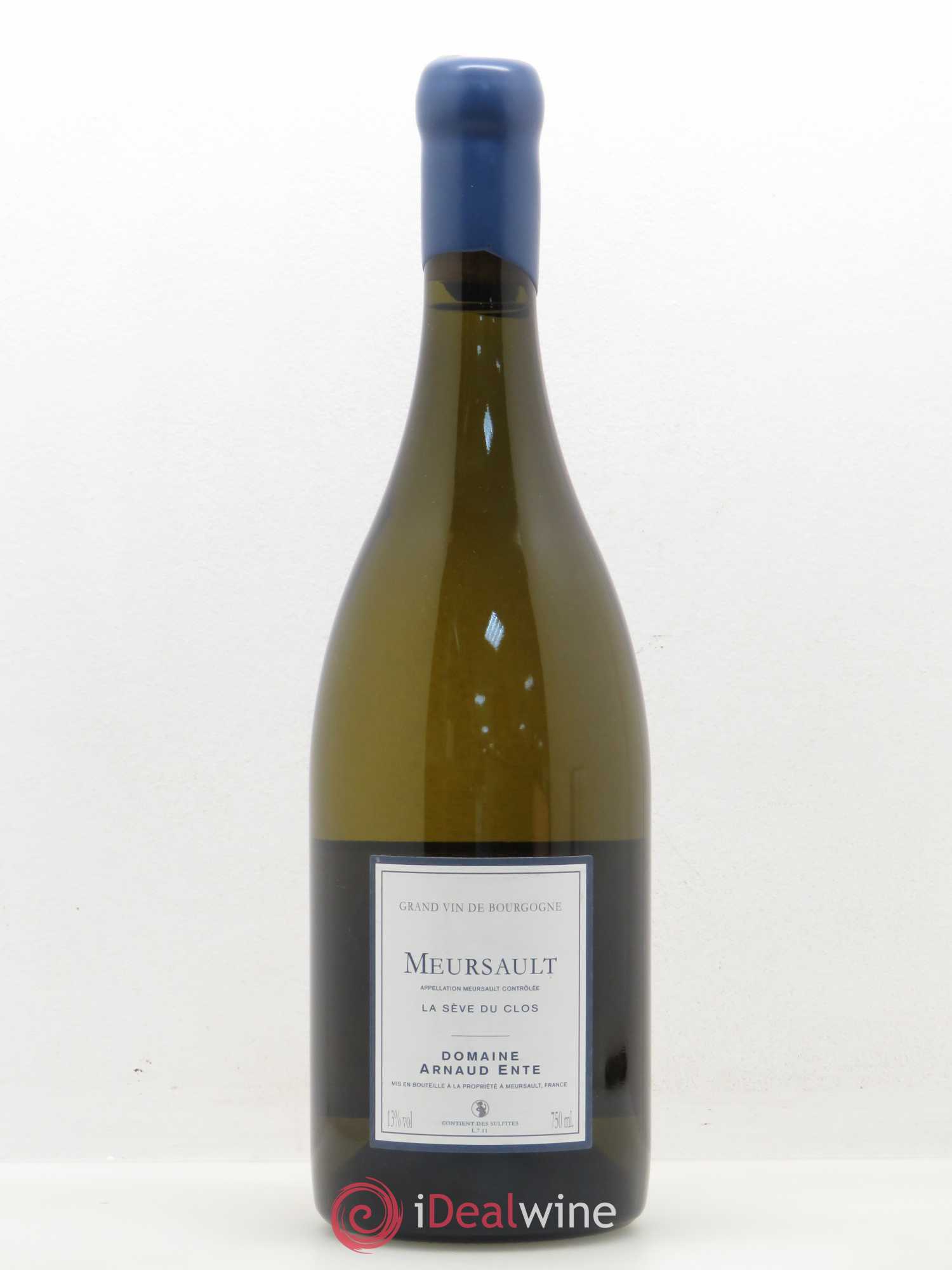 Meursault La Sève du Clos Arnaud Ente 2011 - Lot de 1 bouteille - 1