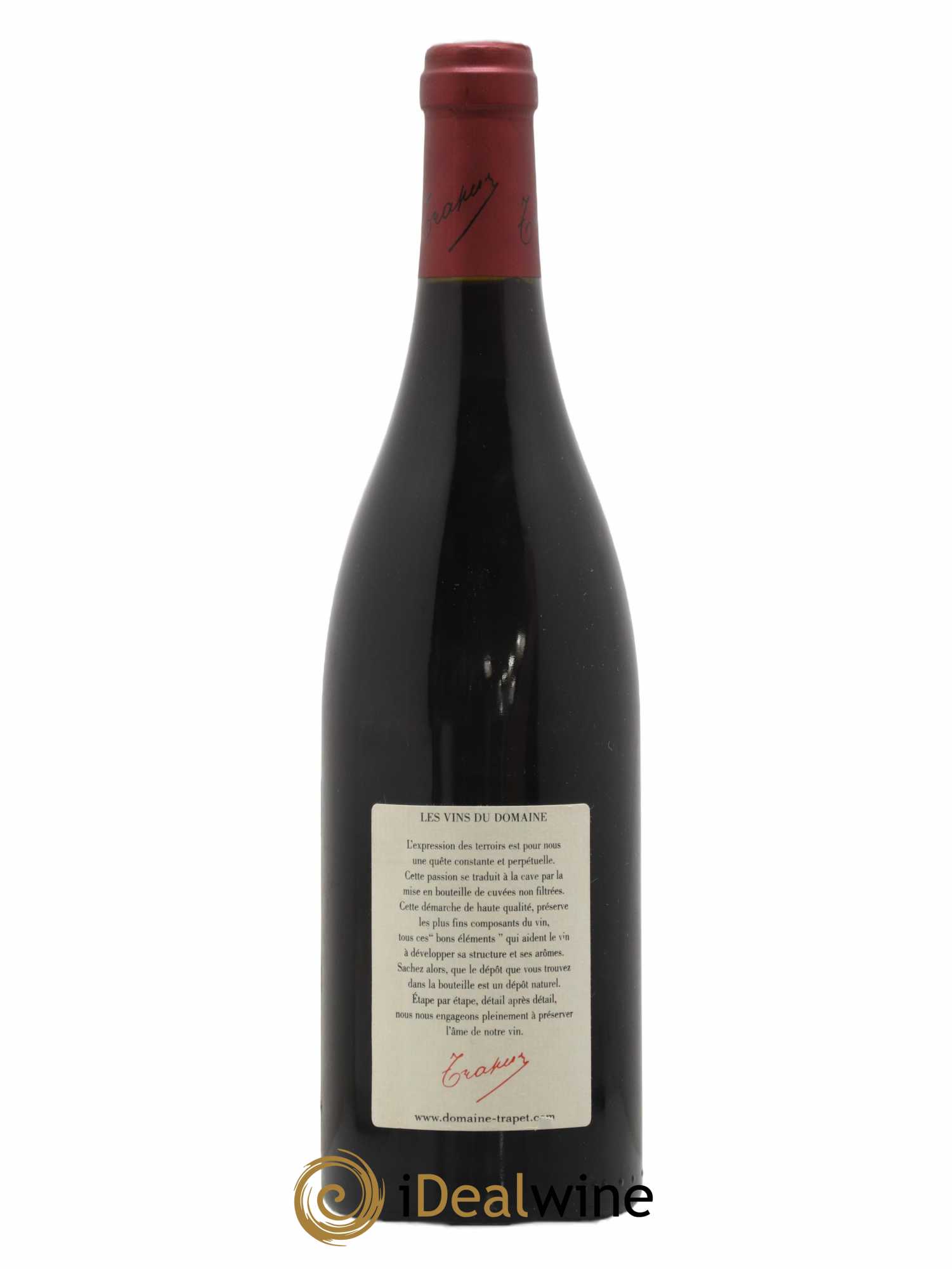 Chambertin Grand Cru Domaine Trapet 2003 - Lot de 1 bouteille - 1