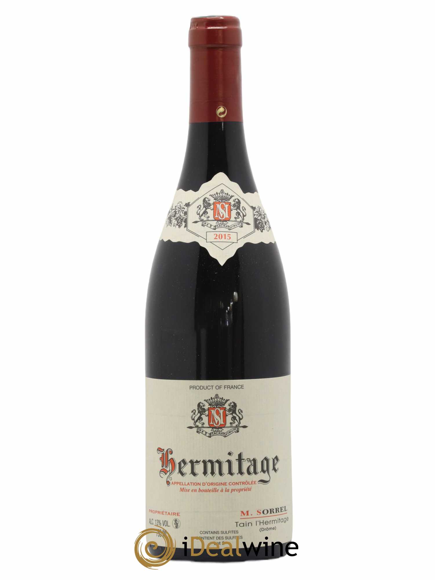 Hermitage Marc Sorrel 2015 - Lot de 1 bouteille - 0