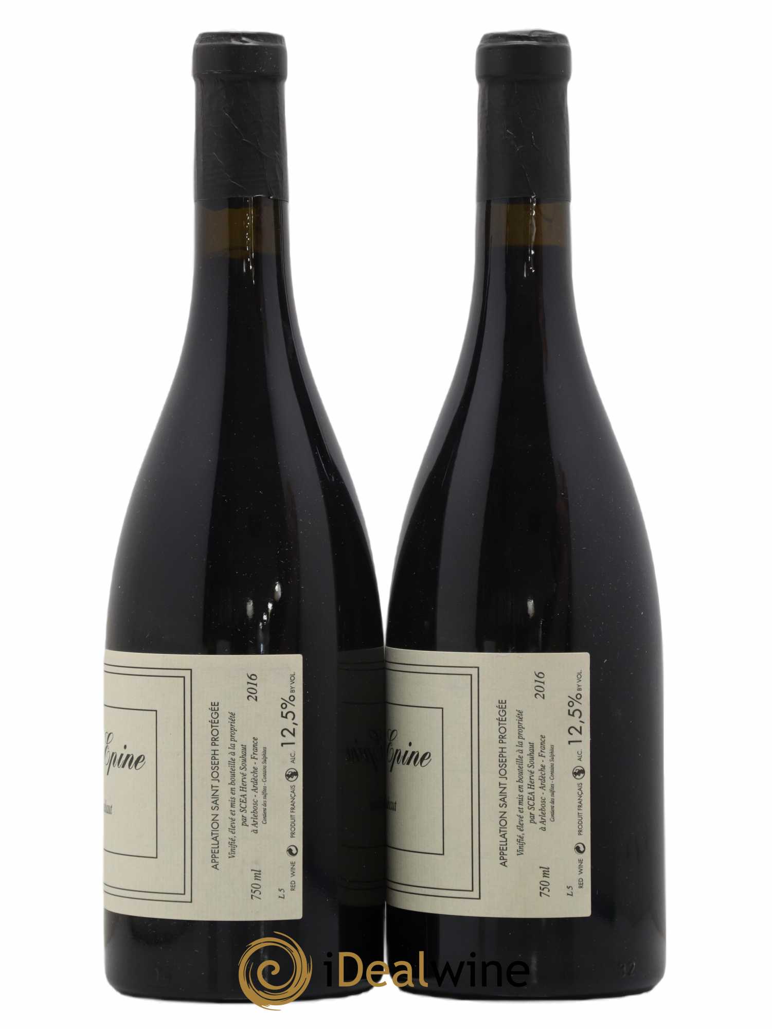 Saint-Joseph Sainte Epine Hervé Souhaut - Domaine Romaneaux-Destezet 2016 - Lot de 2 bouteilles - 1