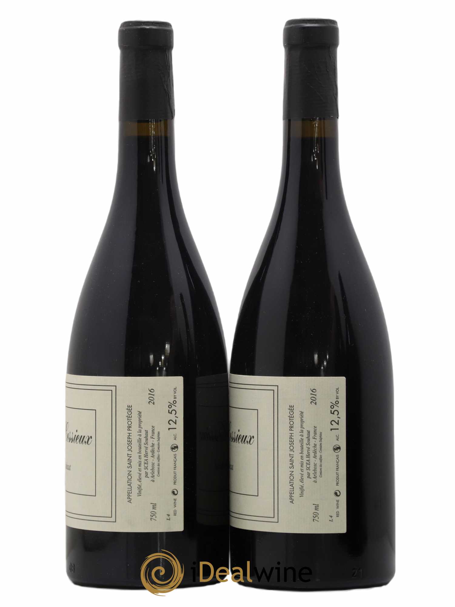 Saint-Joseph Clos des Cessieux Hervé Souhaut - Domaine Romaneaux-Destezet 2016 - Lot de 2 bouteilles - 1