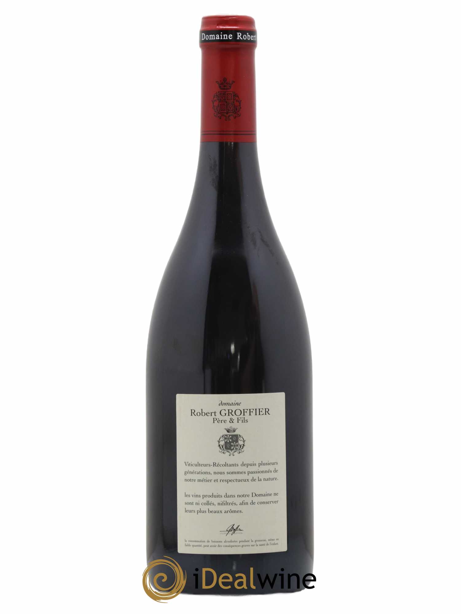 Chambolle-Musigny 1er Cru Les Amoureuses Robert Groffier Père & Fils (Domaine) 2012 - Lot de 1 bouteille - 1