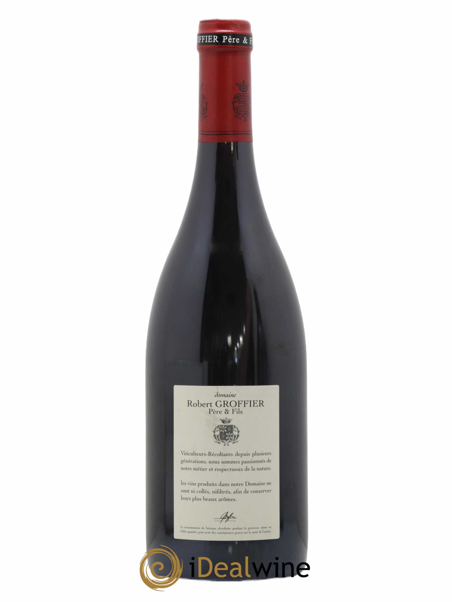 Bonnes-Mares Grand Cru Robert Groffier Père & Fils (Domaine) 2012 - Lot de 1 bouteille - 1