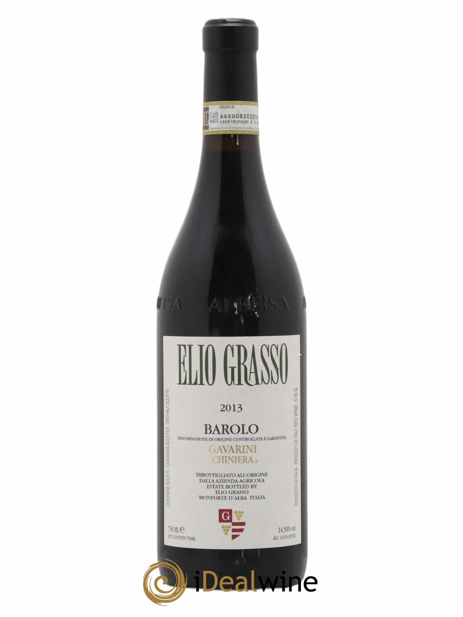 Barolo Gavarini Chiniera Elio Grasso 2013 - Lot de 1 bouteille - 0