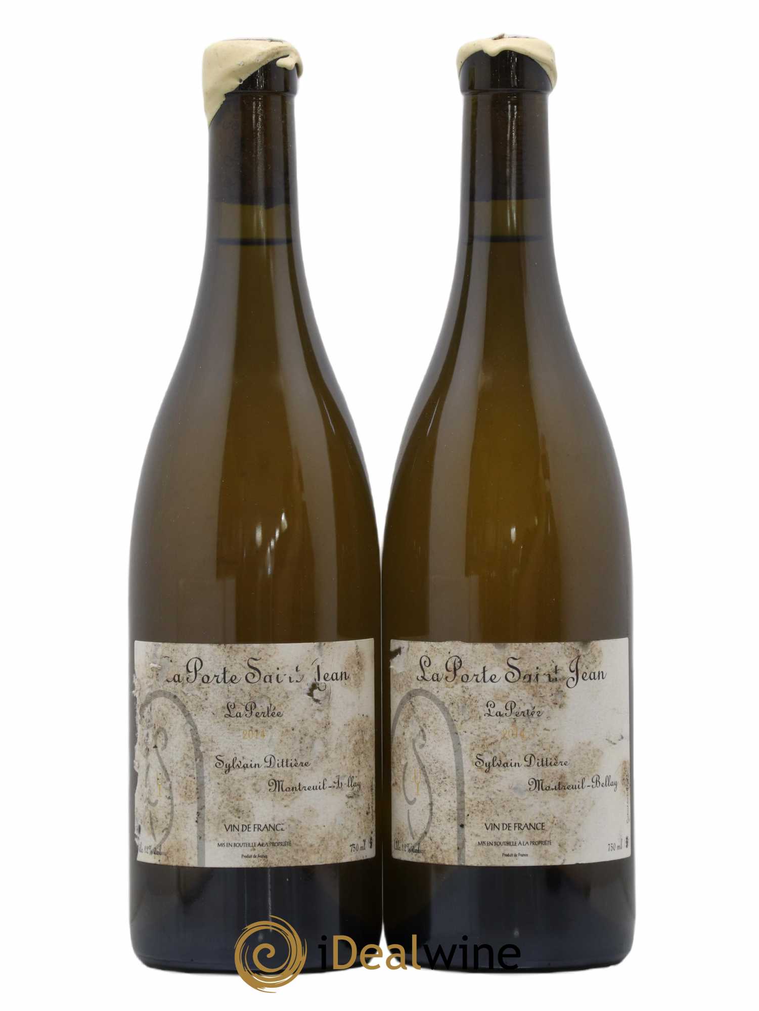 Vin de France La Perlée La Porte Saint Jean 2014 - Lot de 2 bouteilles - 0