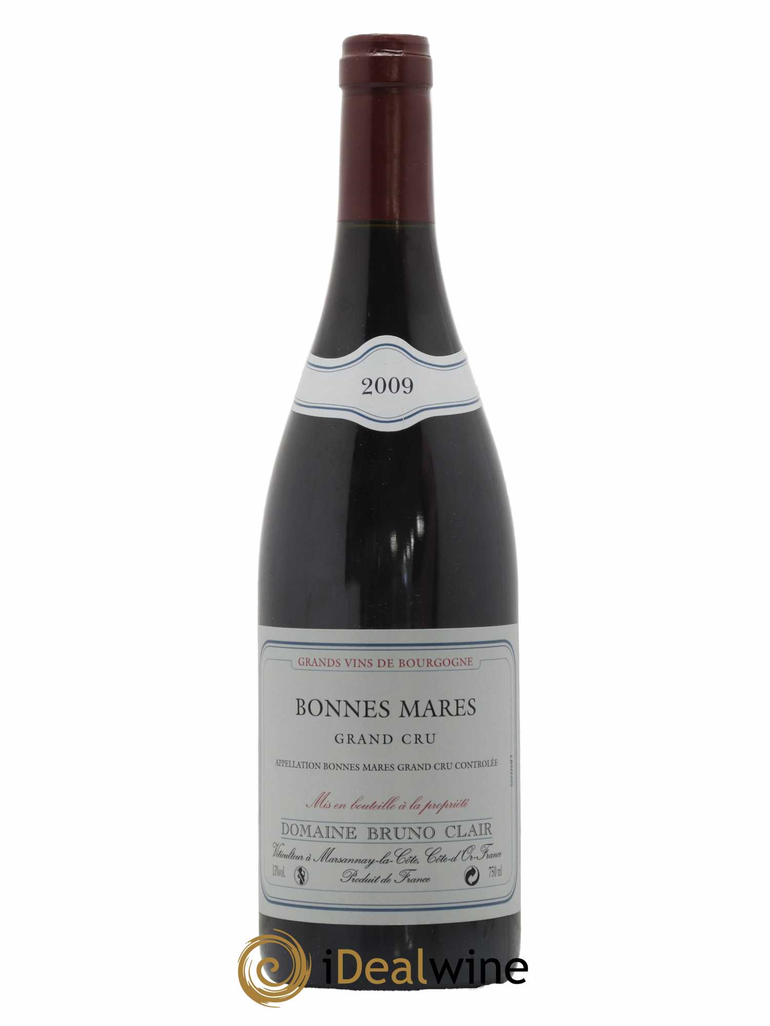 Bonnes-Mares Grand Cru Bruno Clair (Domaine) 2009 - Lot de 1 bouteille - 0