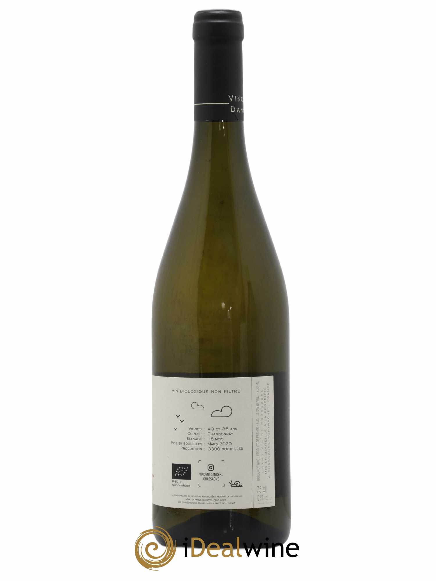 Chassagne-Montrachet 1er Cru La Romanée Vincent Dancer 2018 - Lot de 1 bouteille - 1